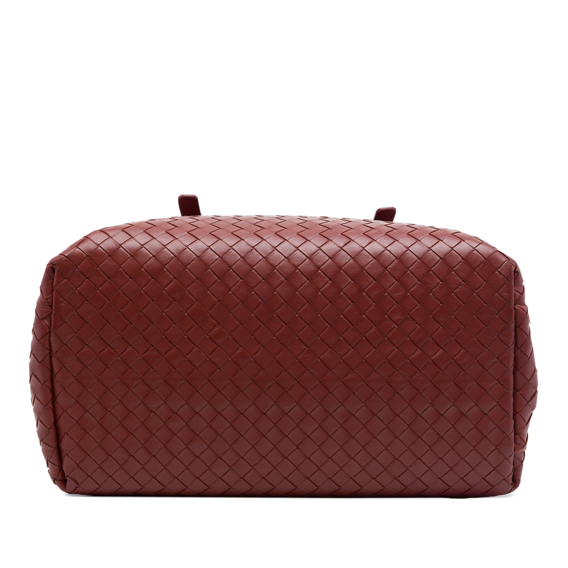 Bottega Veneta Small Nappa Intrecciato Roma Satchel