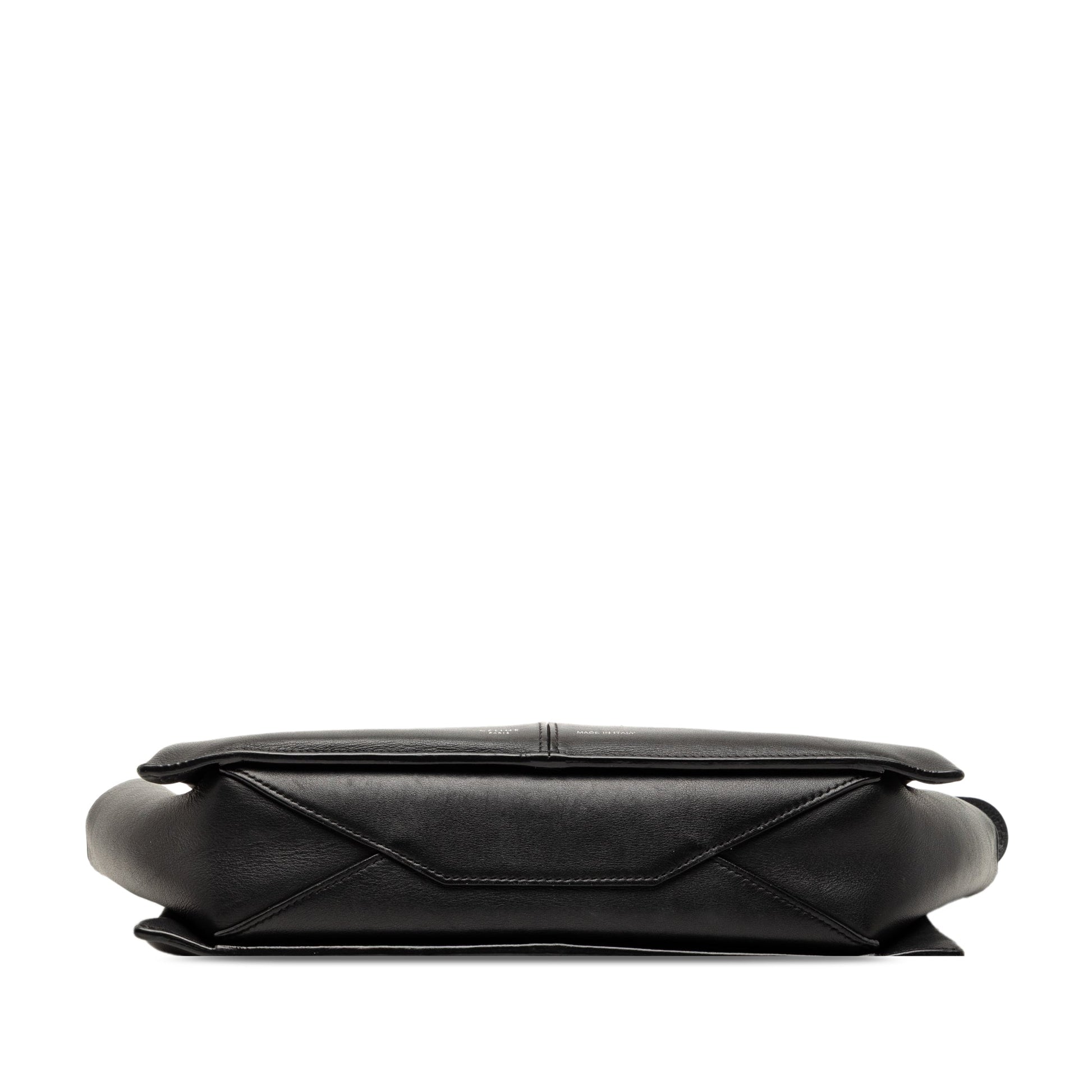 Celine Trifold Leather Clutch On Chain