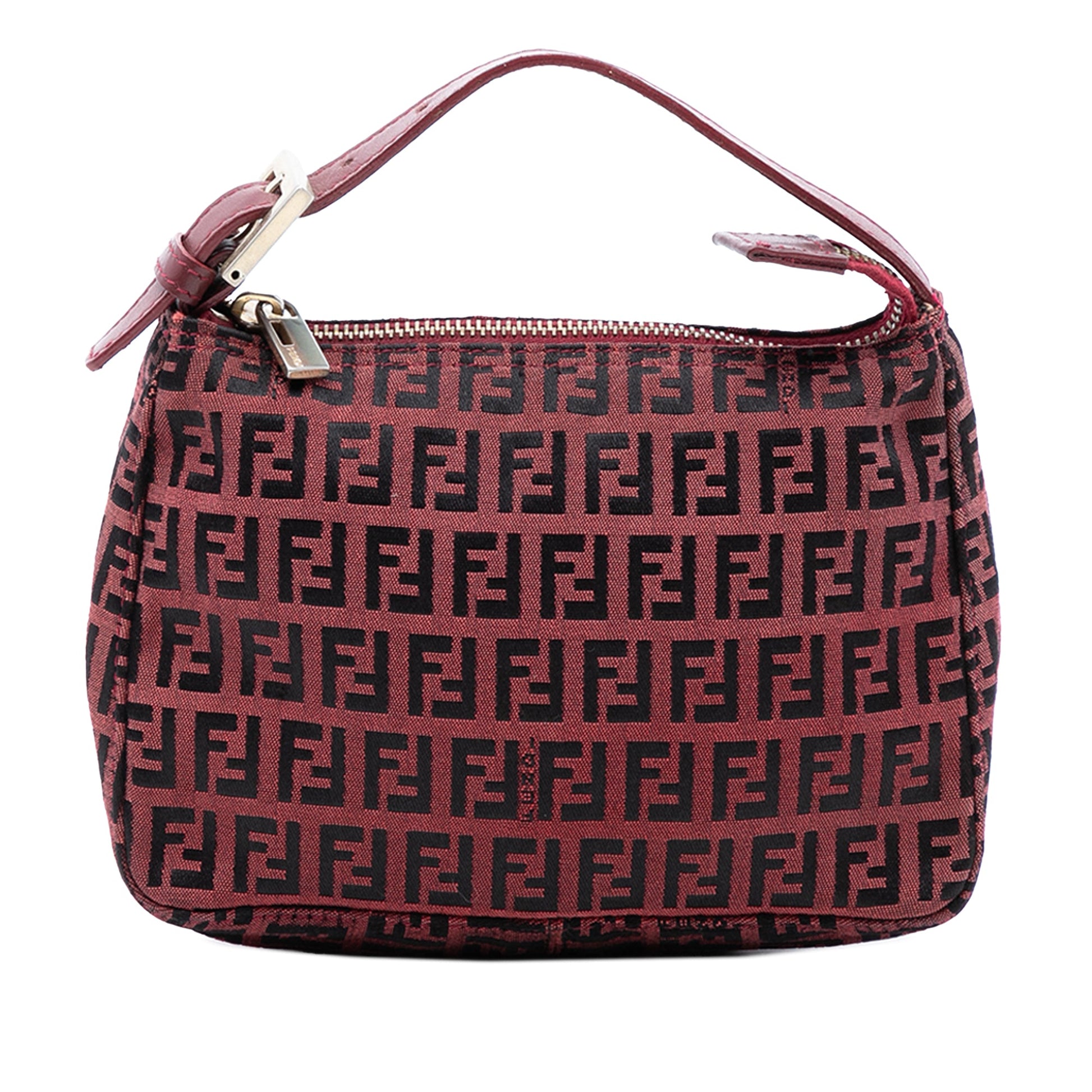 Fendi Zucchino Canvas Handbag