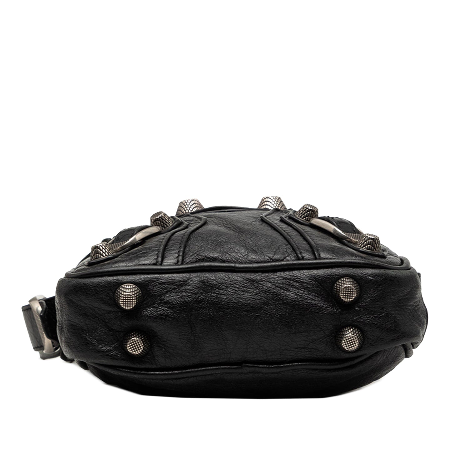 Balenciaga Lambskin Motocross Le Cagole Messenger Bag