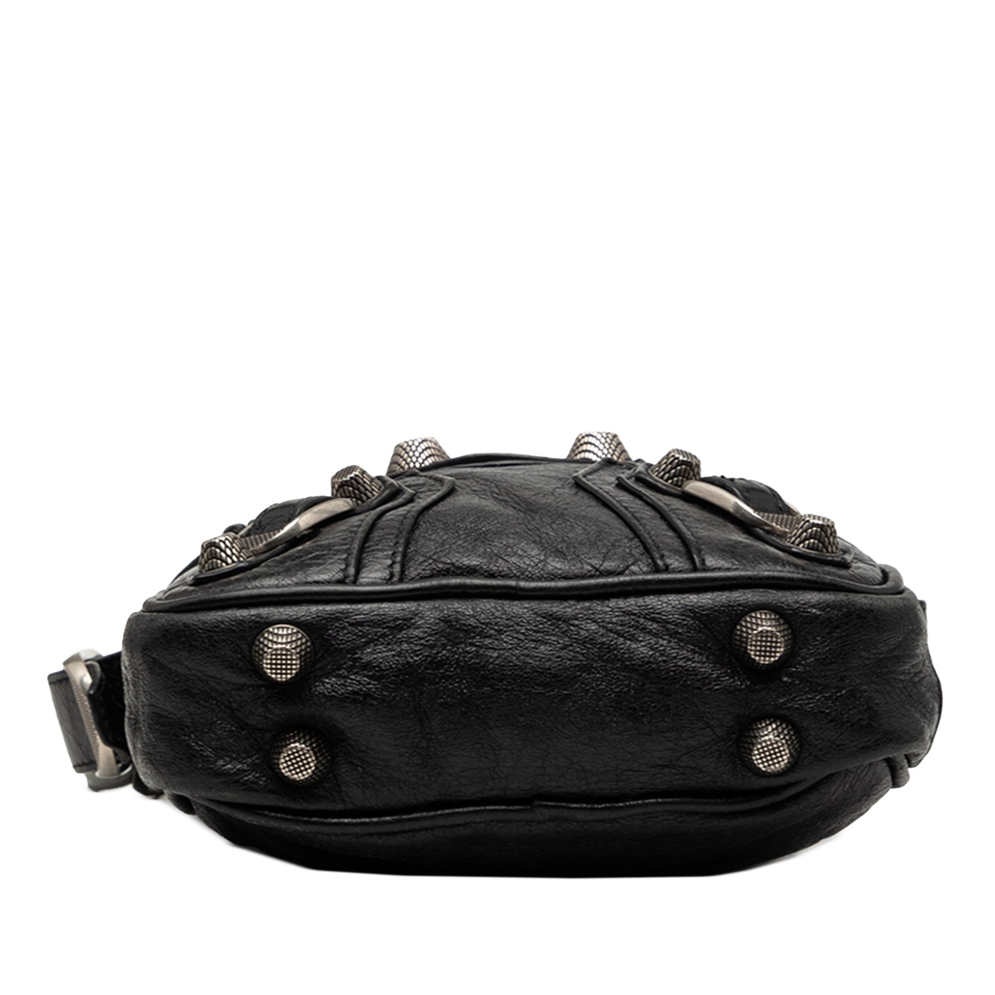 Balenciaga Lambskin Motocross Le Cagole Messenger Bag