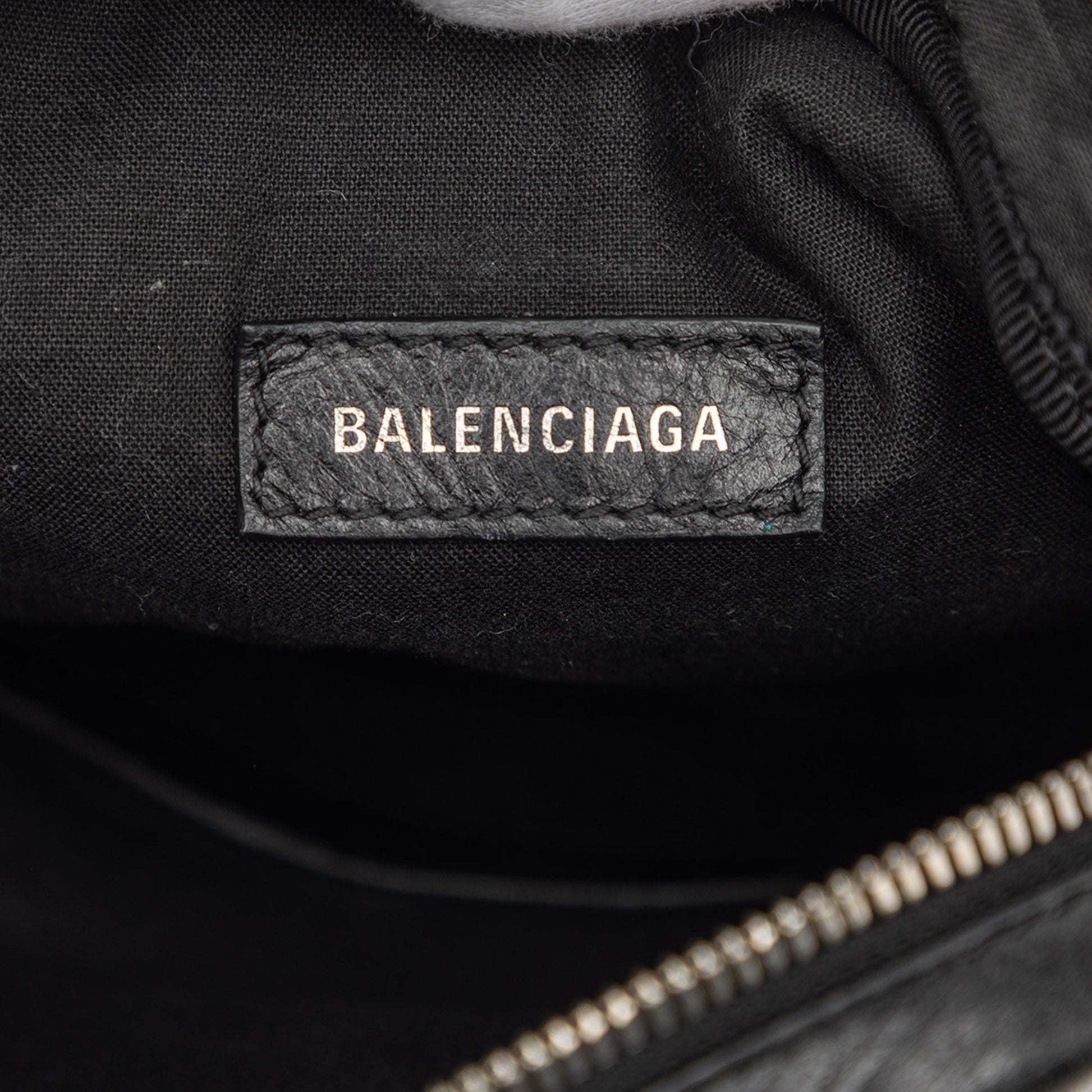 Balenciaga Lambskin Motocross Le Cagole Messenger Bag
