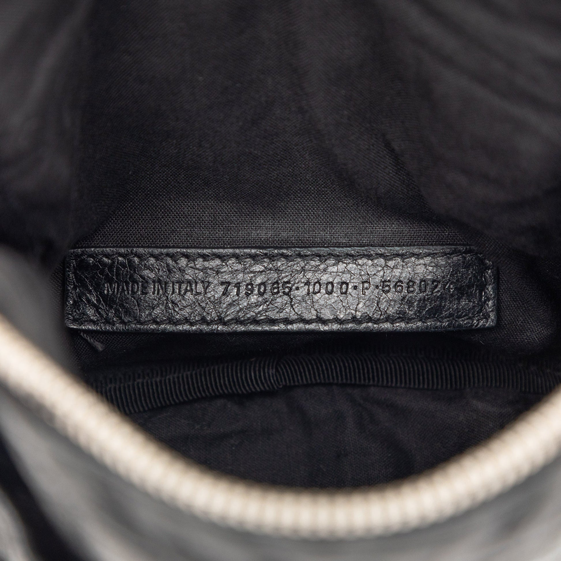 Balenciaga Lambskin Motocross Le Cagole Messenger Bag