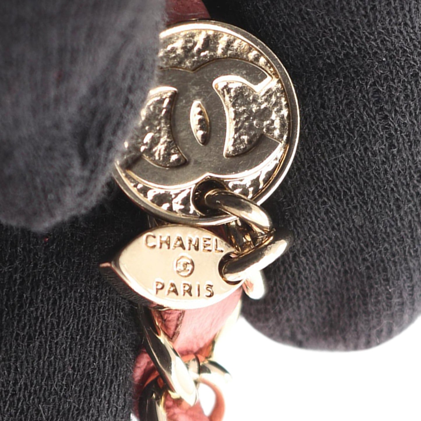 Chanel Mini CC Patent Camellia Flap
