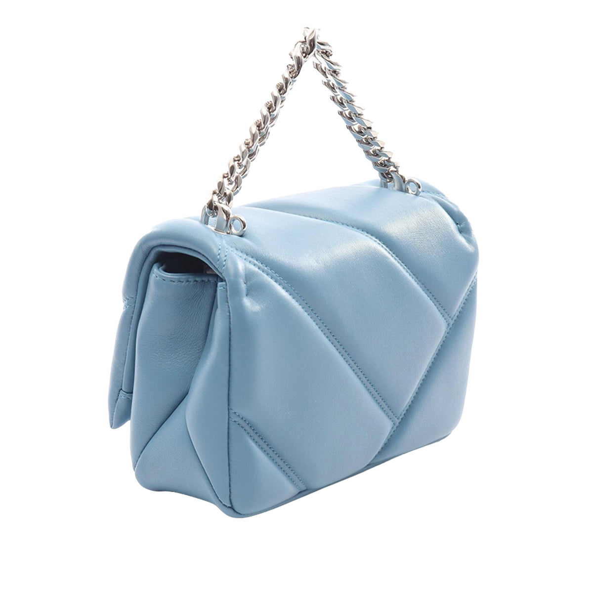 Bvlgari Mini Leather Serpenti Cabochon Satchel — Blue