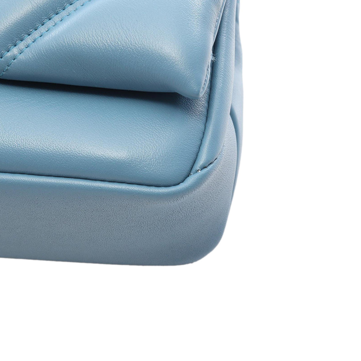 Bvlgari Mini Leather Serpenti Cabochon Satchel — Blue