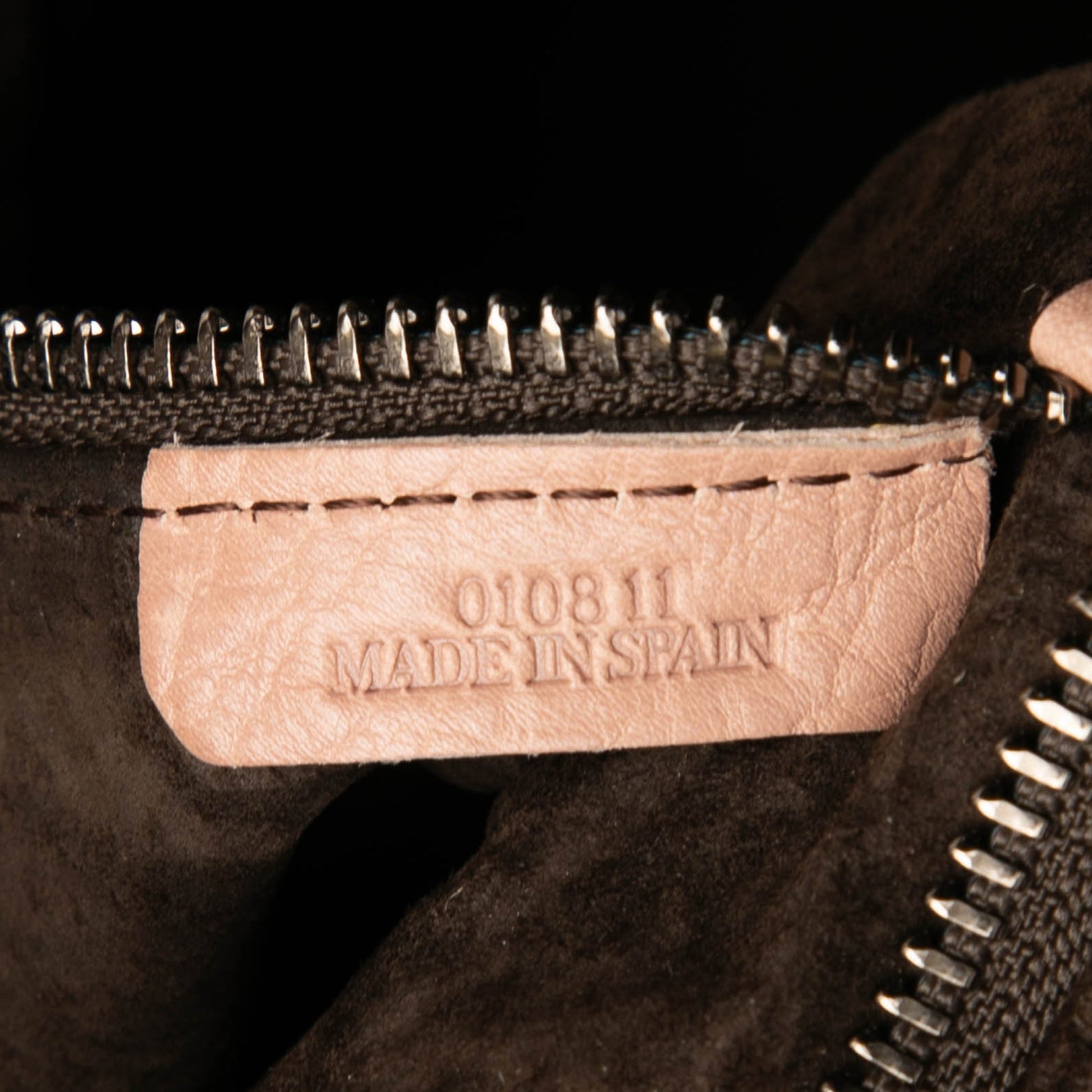 LOEWE Calfskin Calle Lock Shoulder Bag