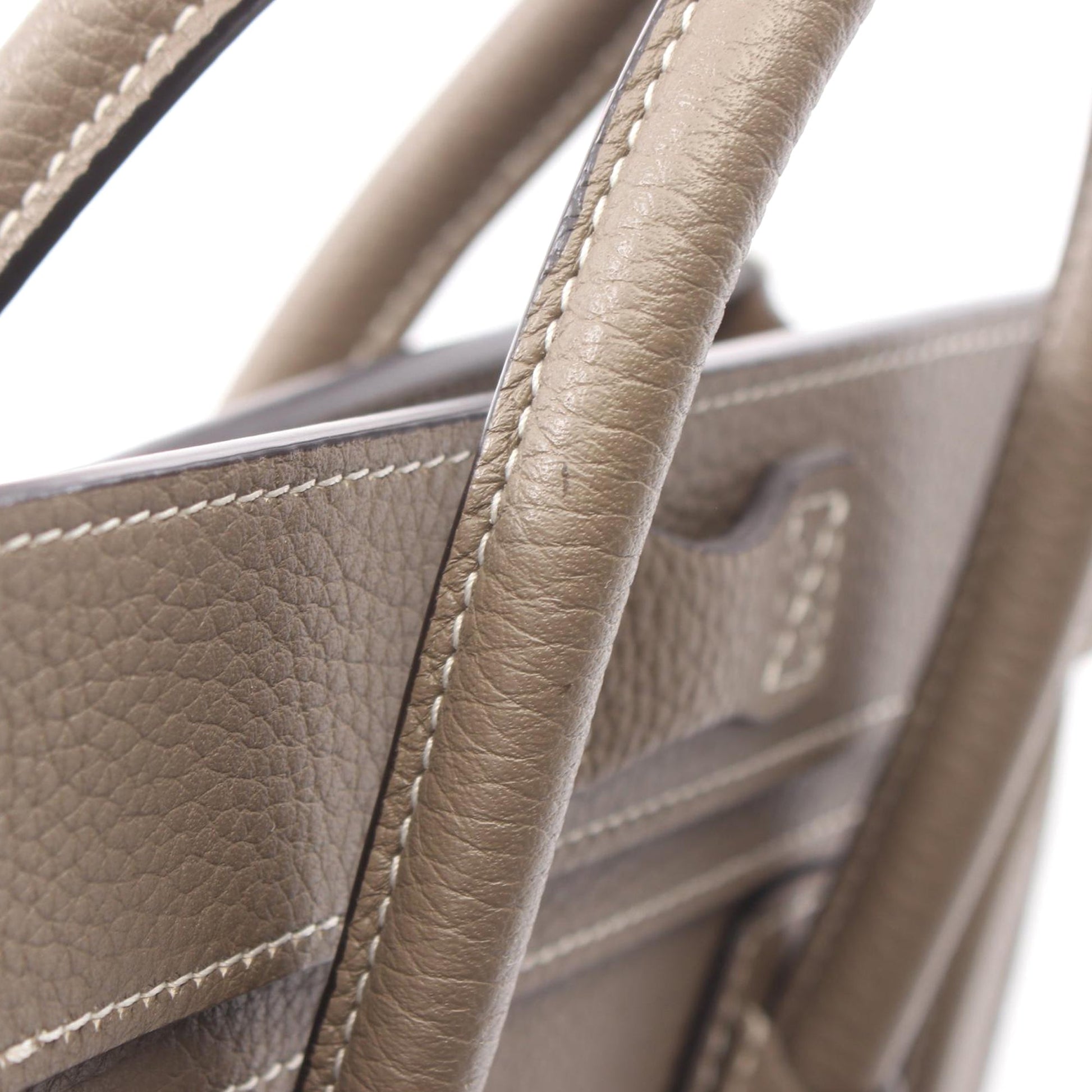 Celine Nano Leather Luggage Tote