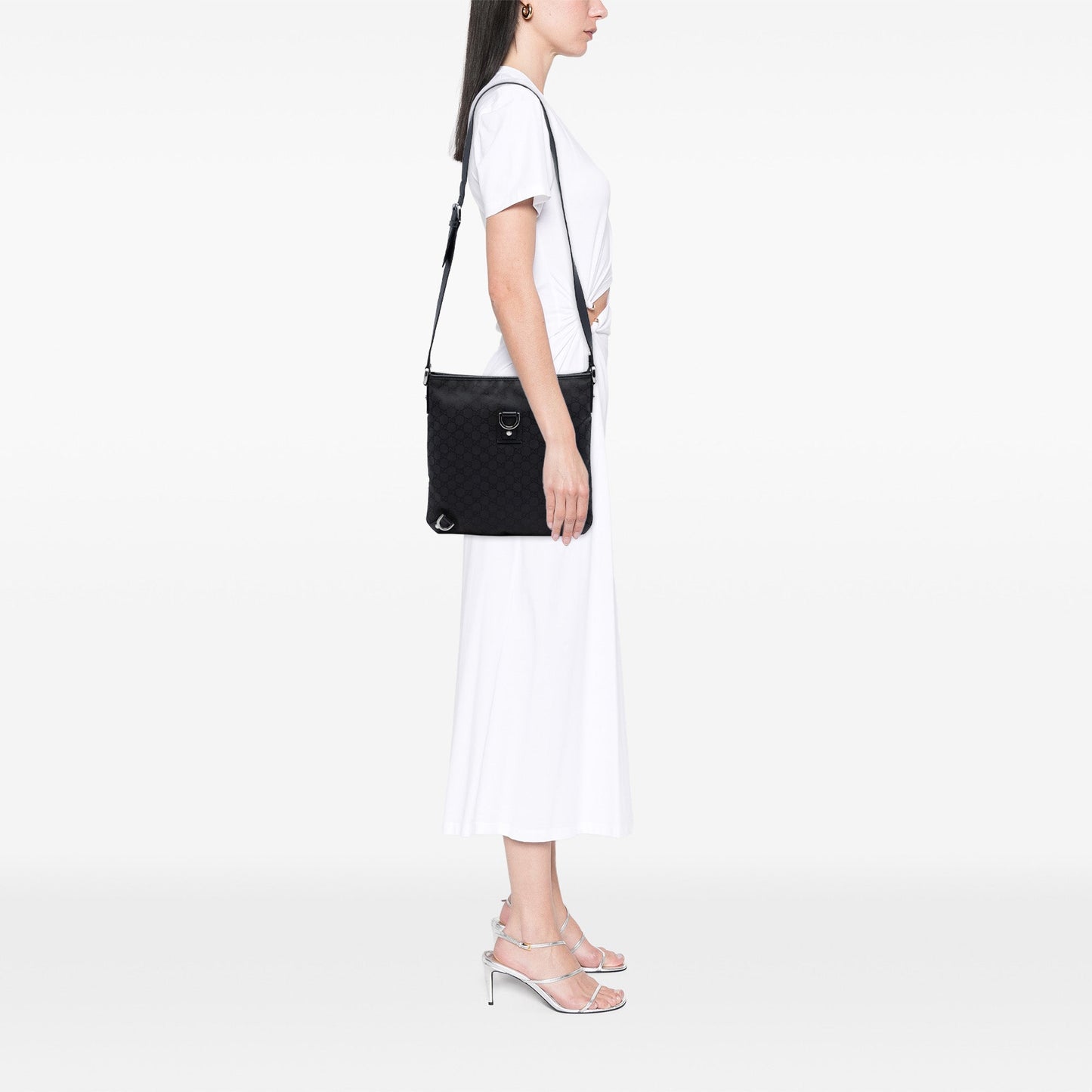 Gucci GG Canvas Abbey D Ring Crossbody