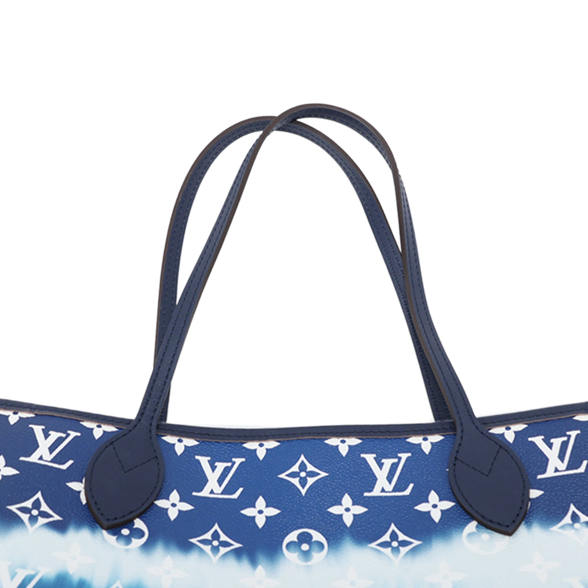 Louis Vuitton Monogram Escale Neverfull MM — Blue