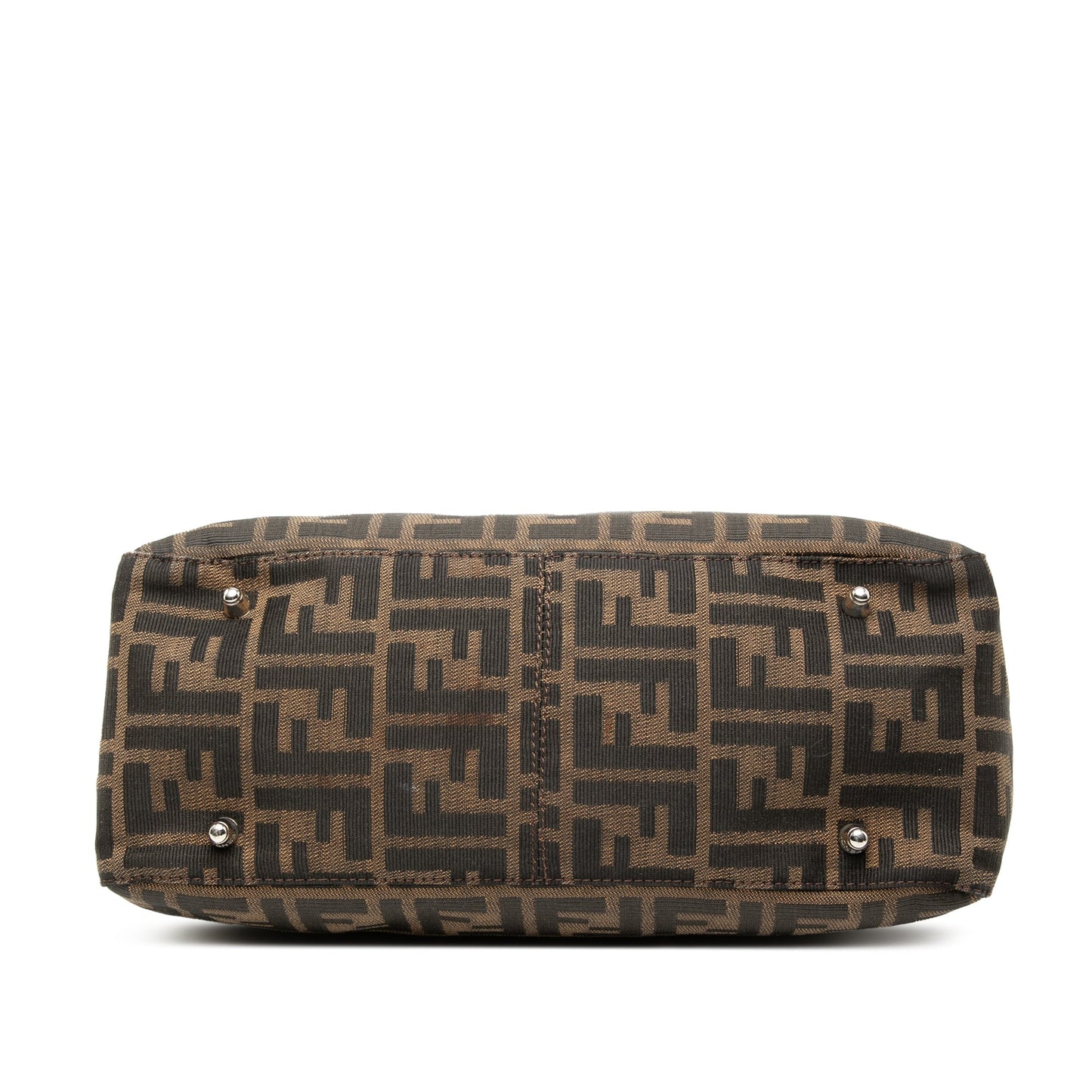 Fendi Small Zucca Canvas Twins Tote