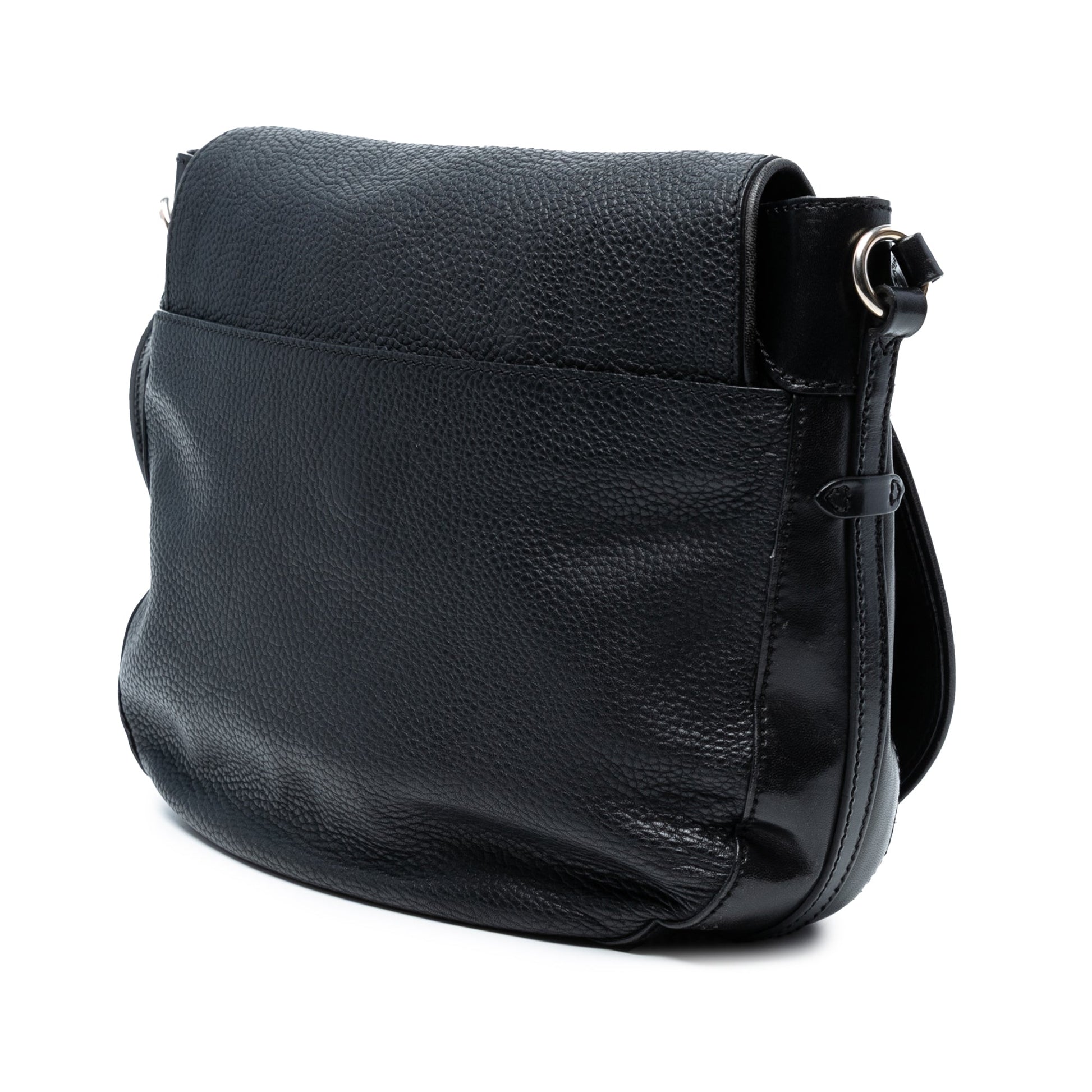 Burberry Medium Grained Leather Maydown Shoulder Bag