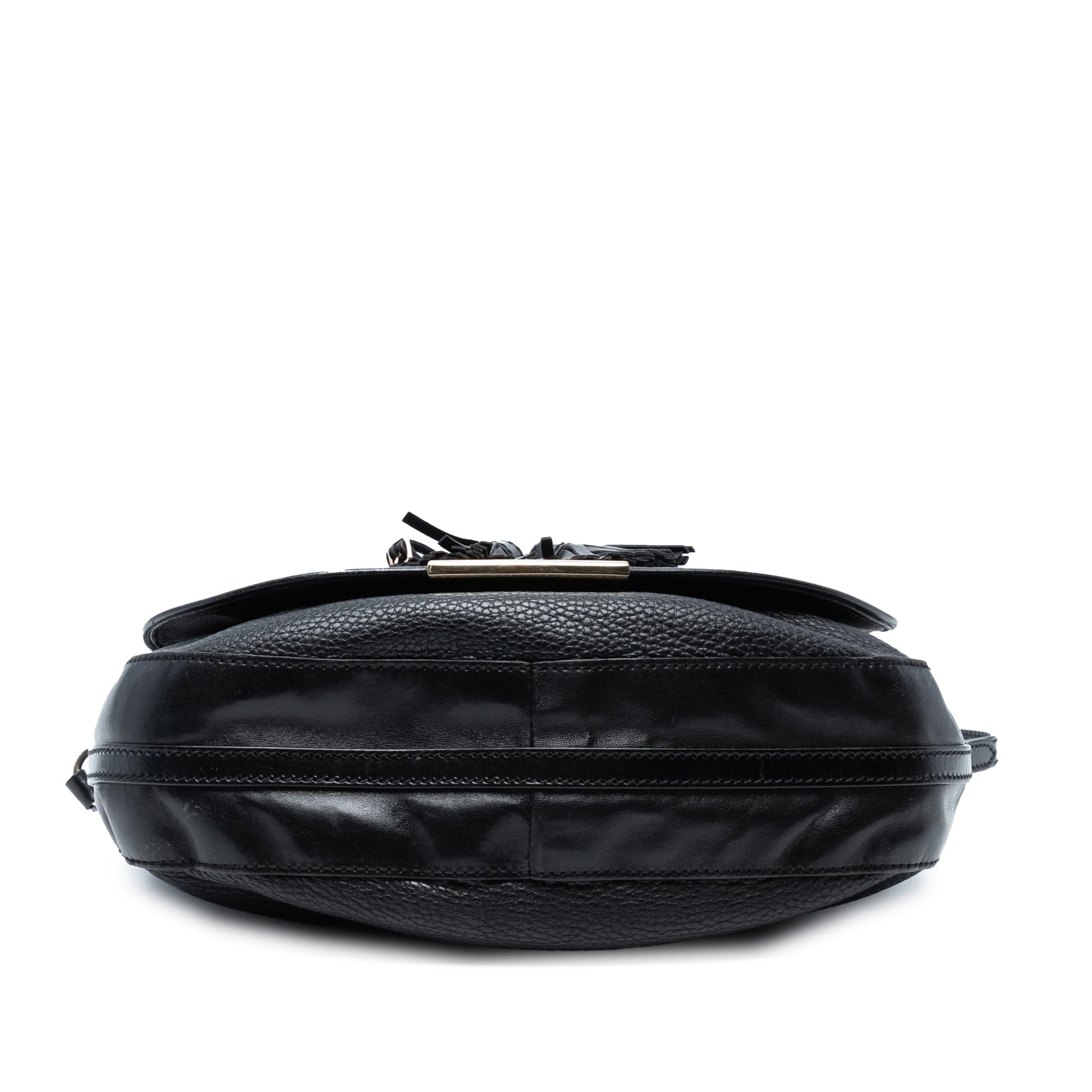 Burberry Medium Grained Leather Maydown Shoulder Bag