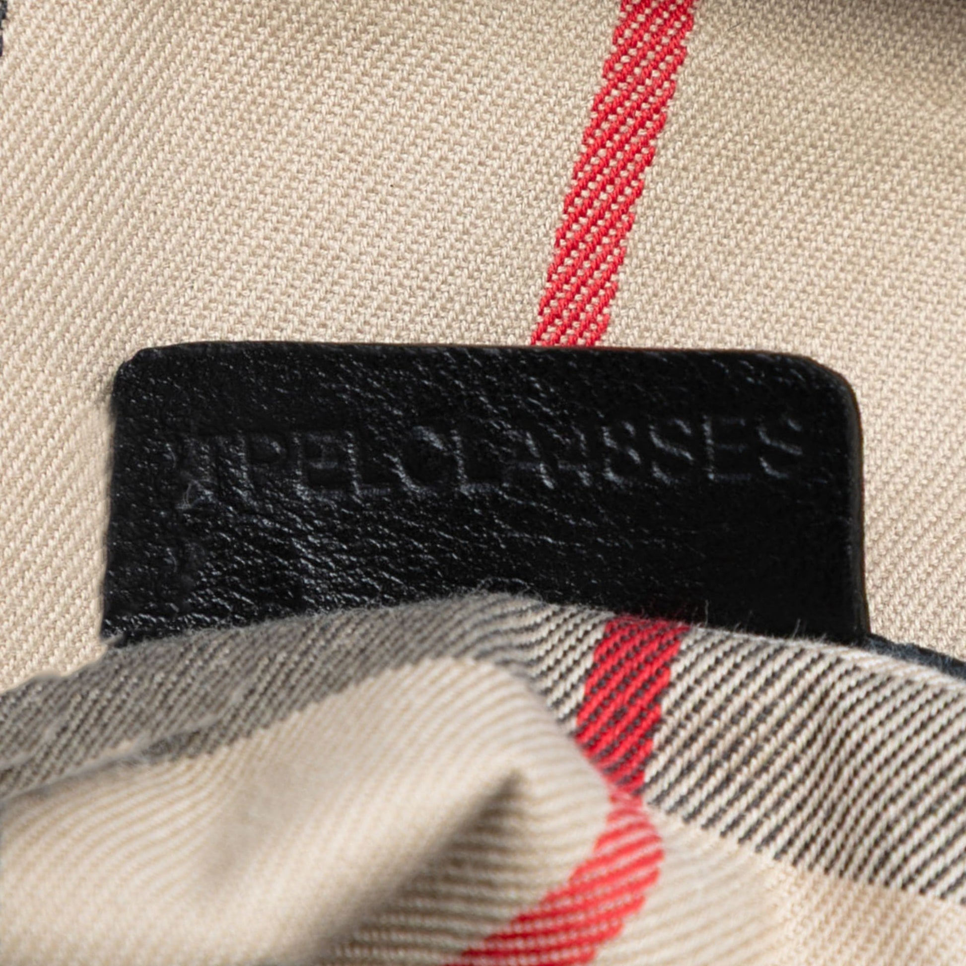 Burberry Medium Grained Leather Maydown Shoulder Bag