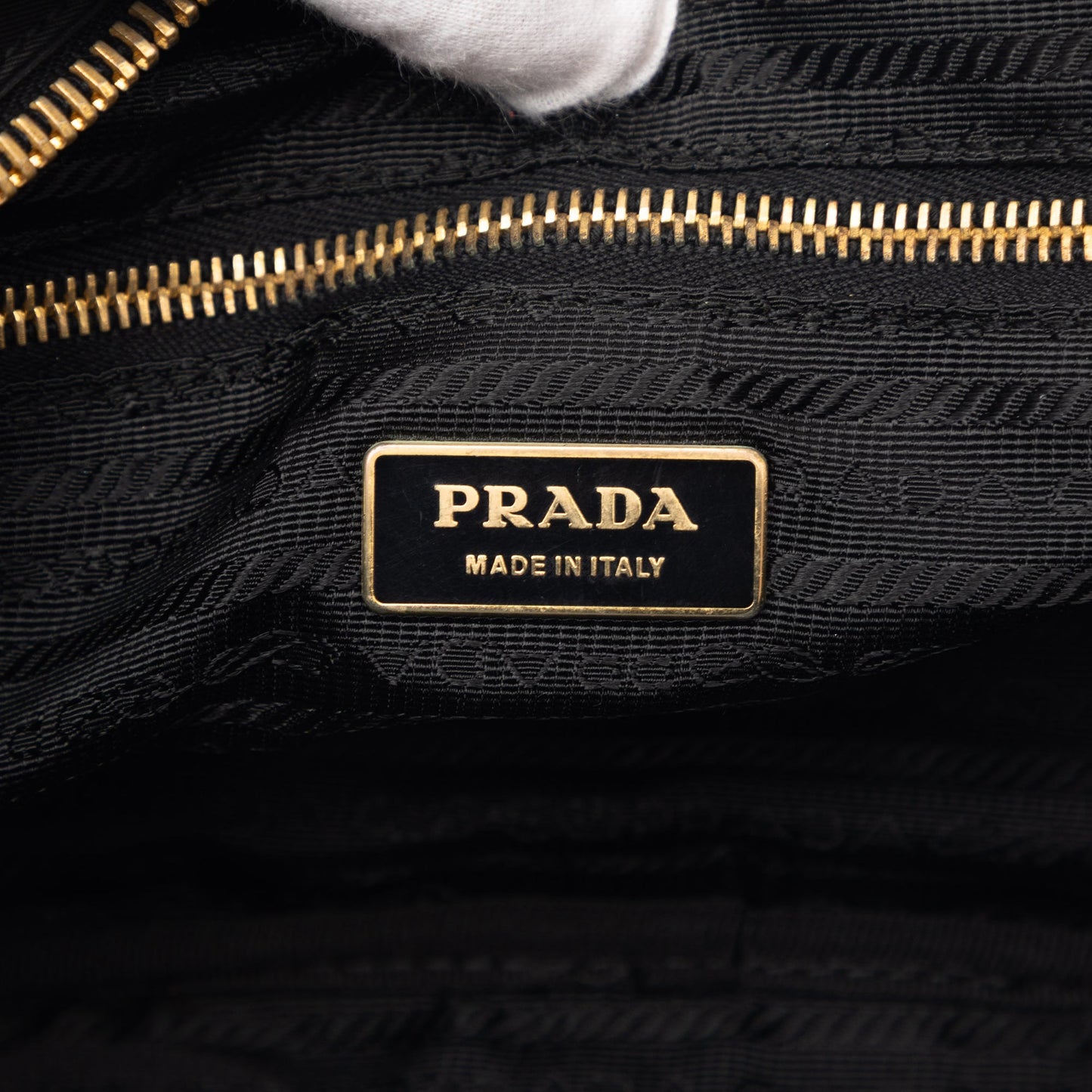 Printed Canvas Venezia Shoulder Bag