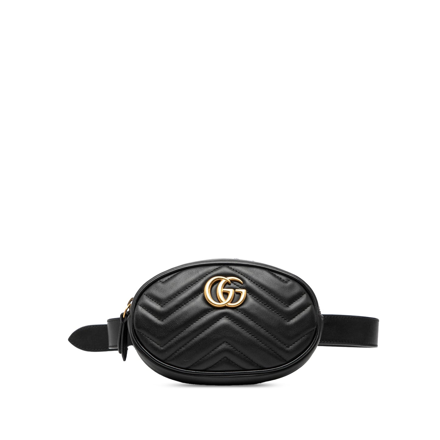 Gucci GG Marmont Matelasse Leather Belt Bag