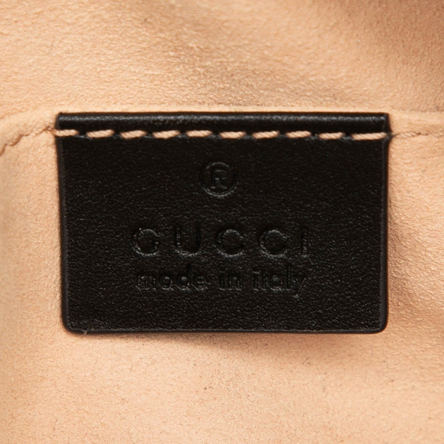Gucci GG Marmont Matelasse Leather Belt Bag