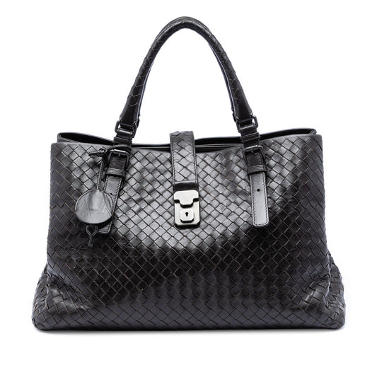 Bottega Veneta Medium Nappa Intrecciato Roma Tote