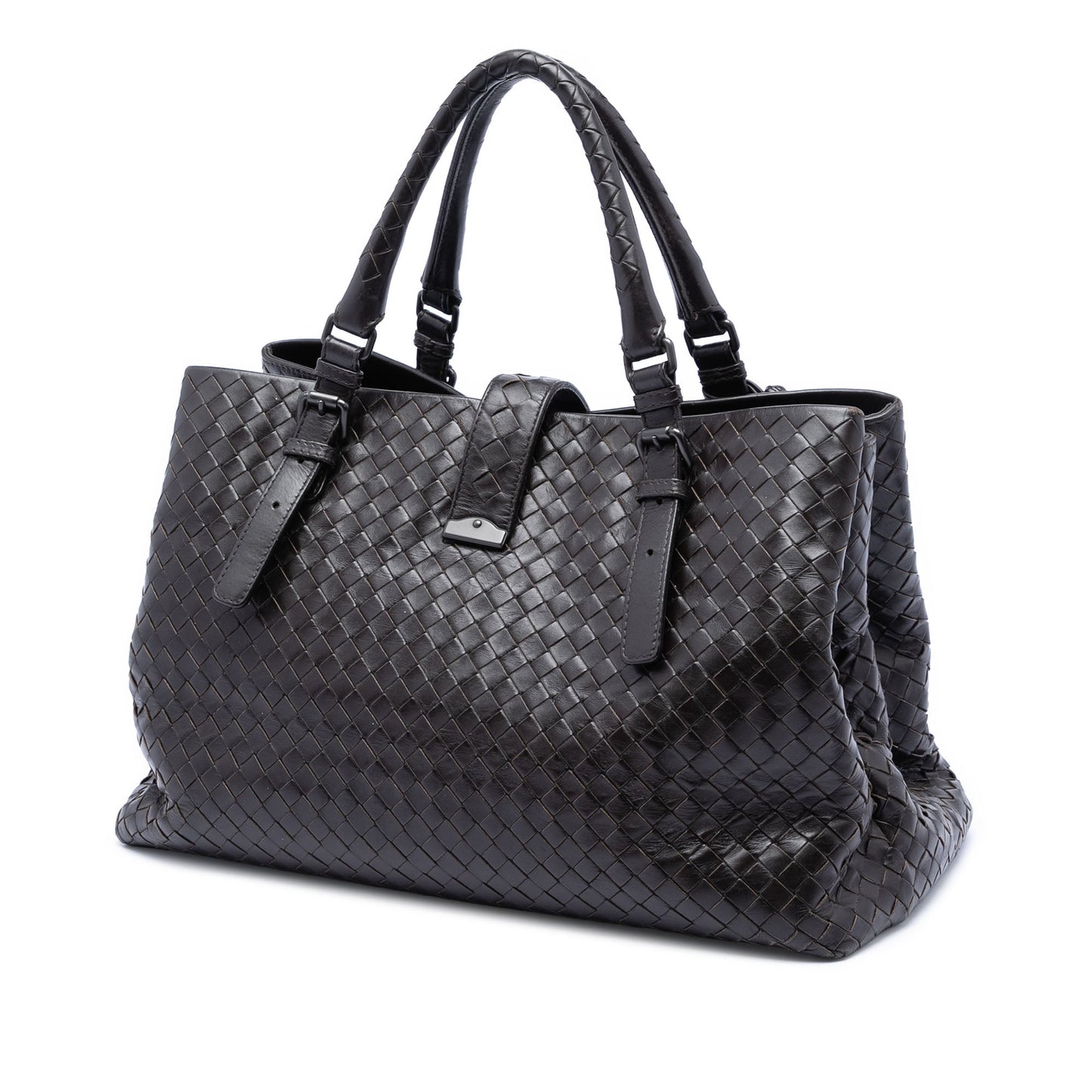 Bottega Veneta Medium Nappa Intrecciato Roma Tote