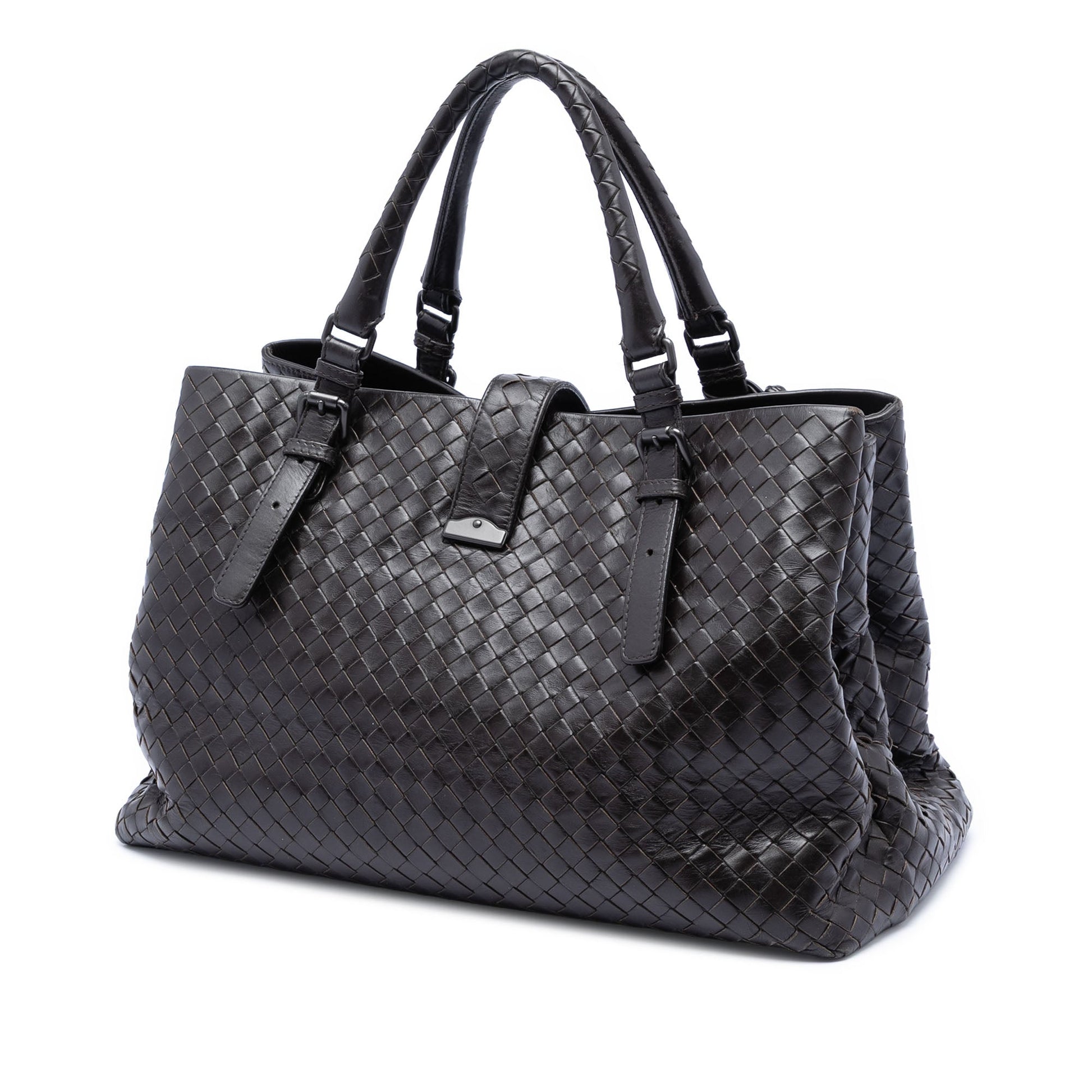 Bottega Veneta Medium Nappa Intrecciato Roma Tote