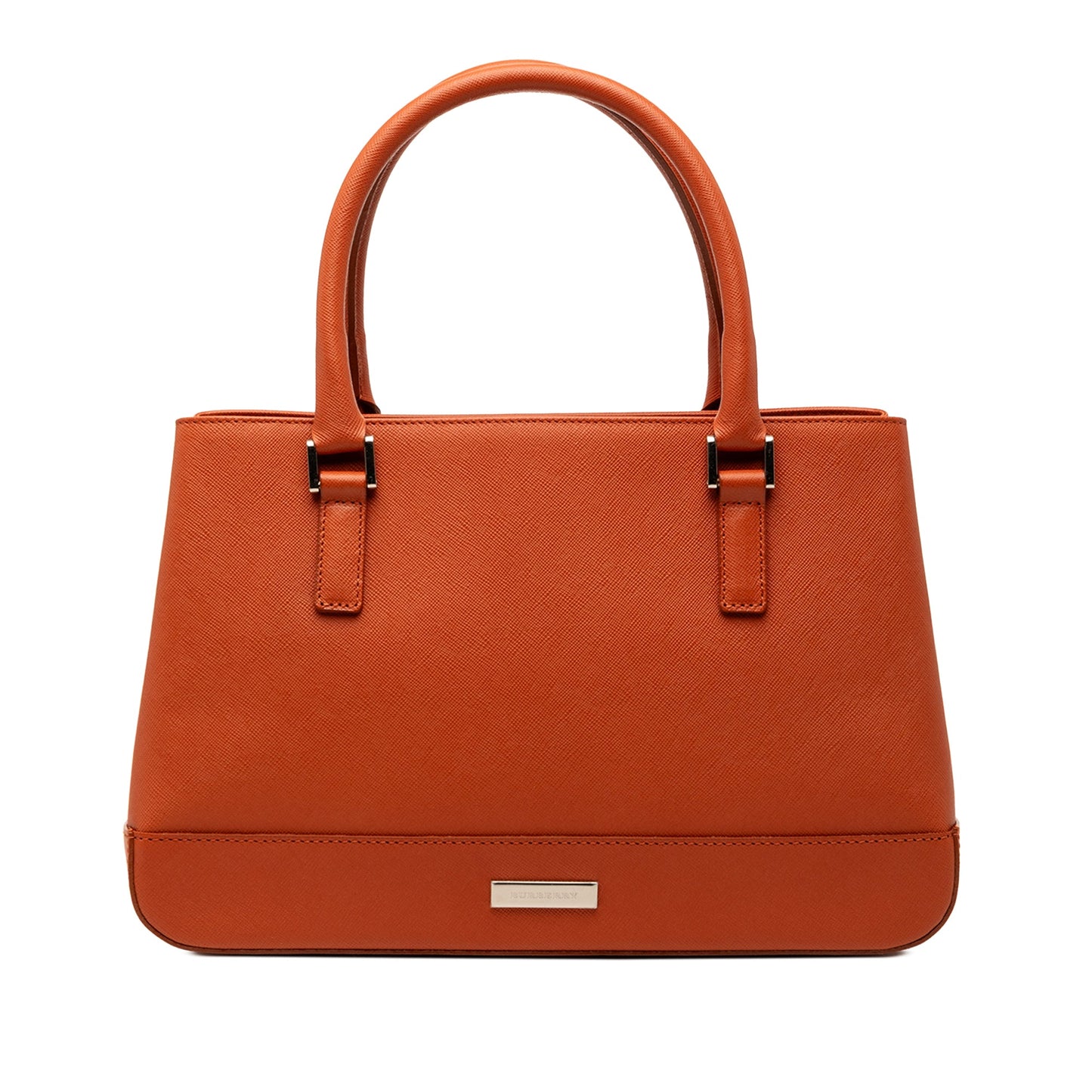 Leather Top Handle Tote