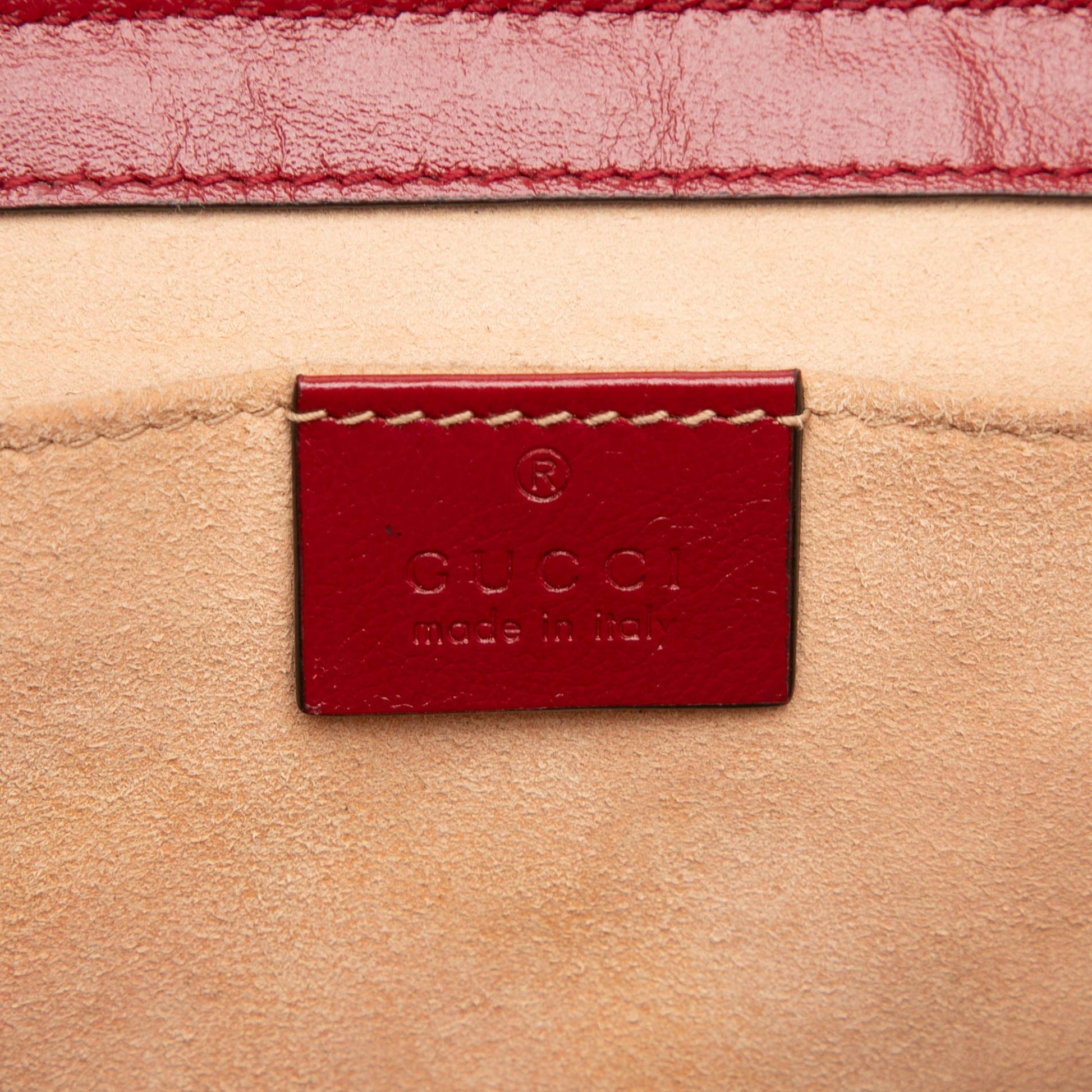Gucci Small GG Marmont Matelasse Diagonal GG Canvas and Leather Shoulder Bag