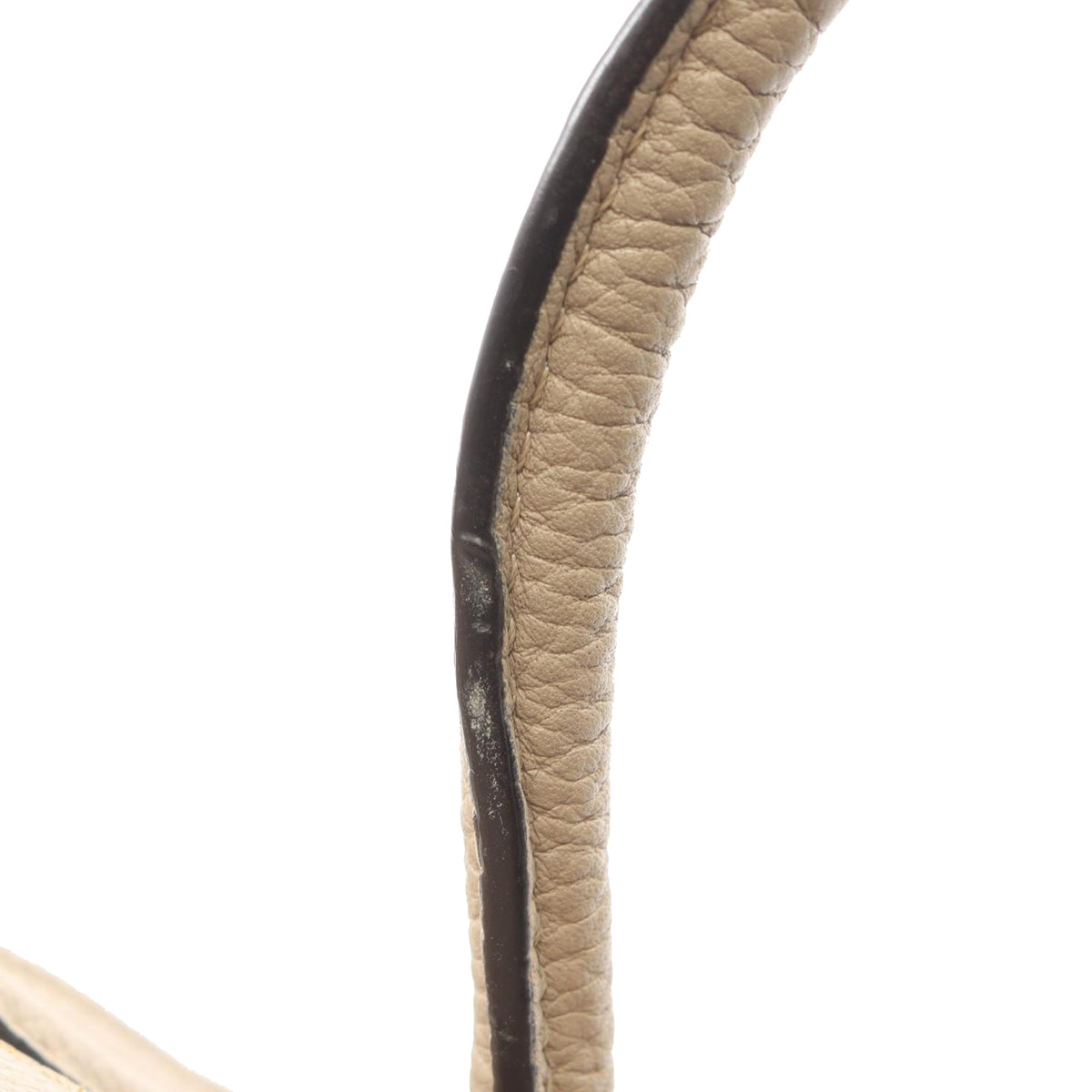 Celine Nano Leather Luggage Tote — Beige