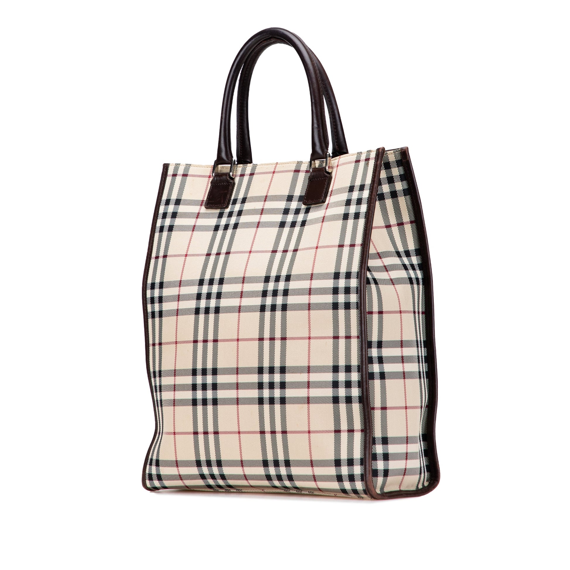Burberry House Check Canvas Tote