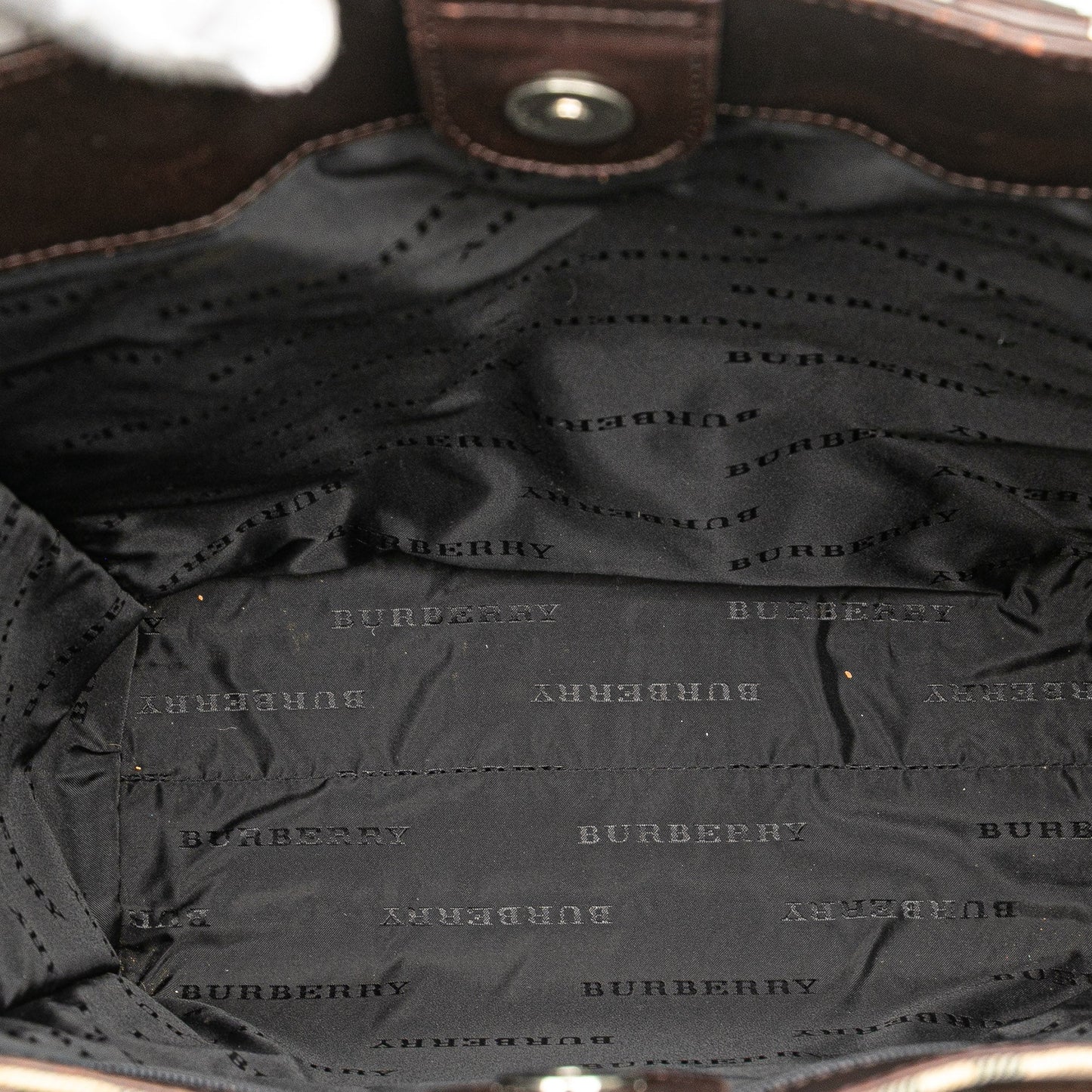 Burberry House Check Canvas Tote