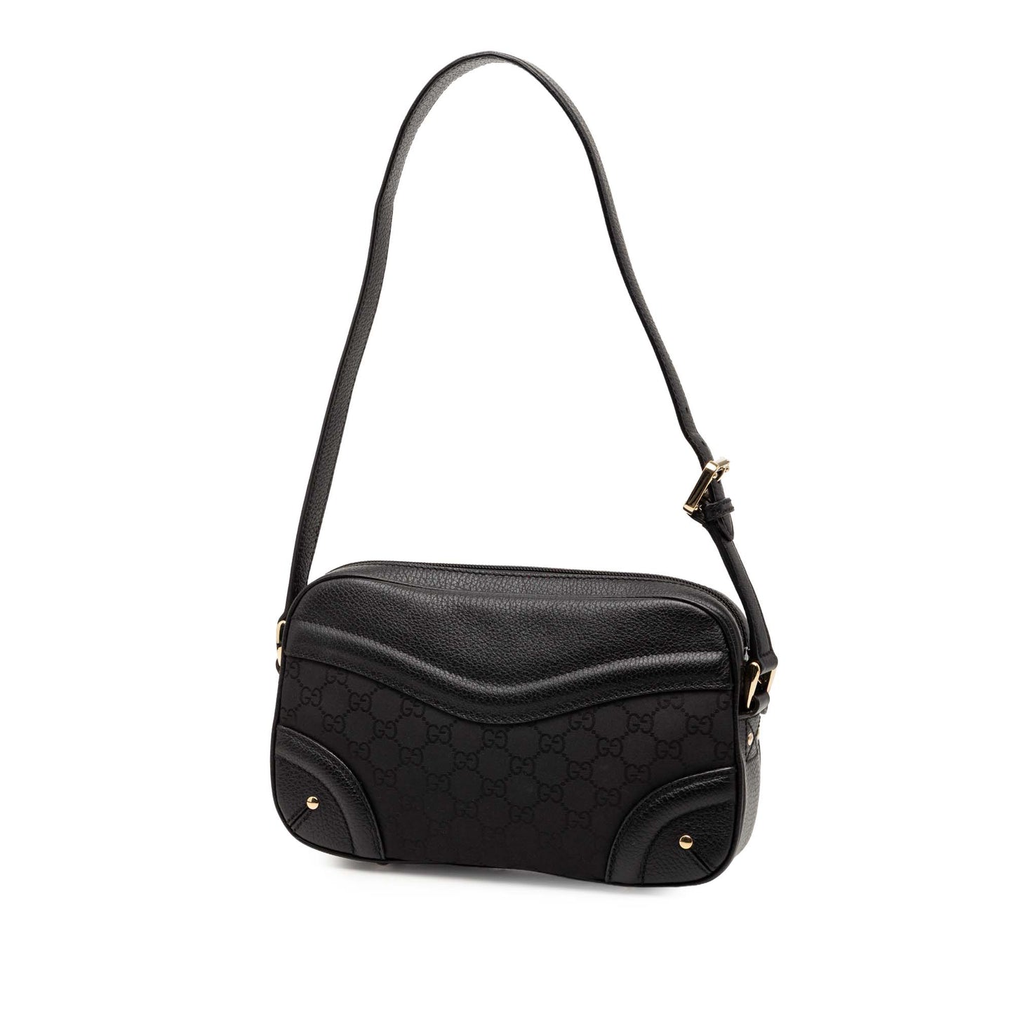 Gucci GG Nylon Crest Shoulder Bag