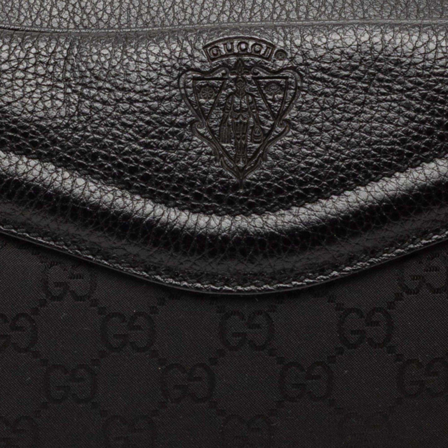 Gucci GG Nylon Crest Shoulder Bag