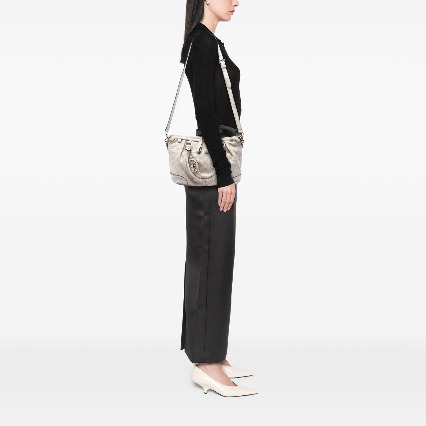 Gucci Guccissima Sukey Satchel