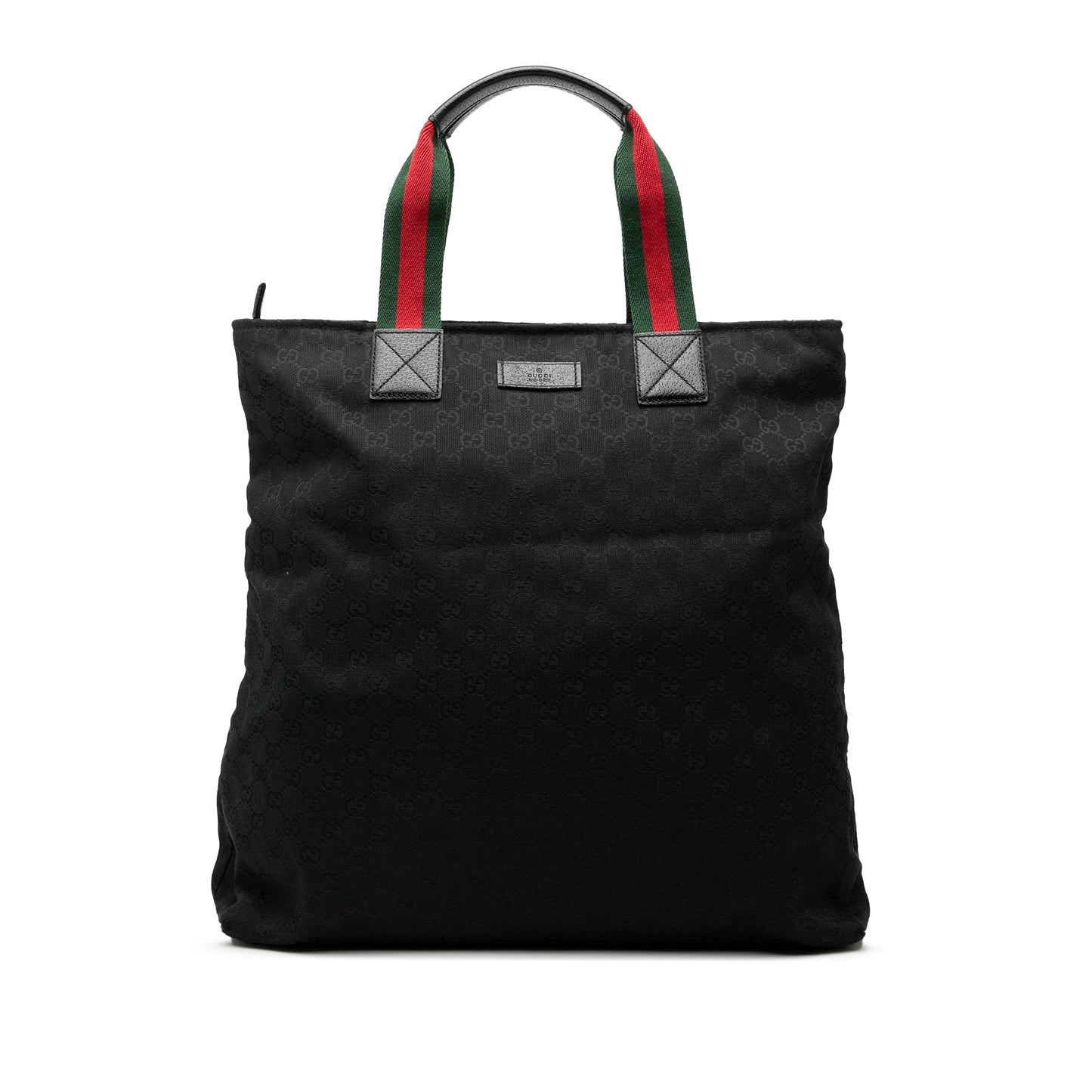 Gucci GG Canvas Web Vertical Tote