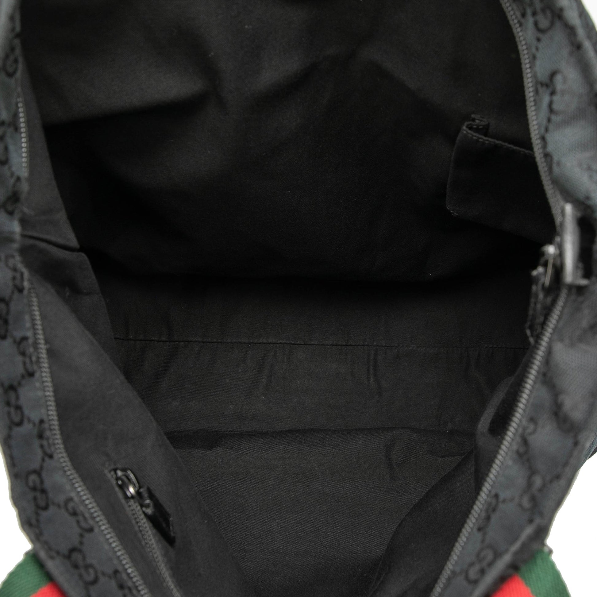 Gucci GG Canvas Web Vertical Tote