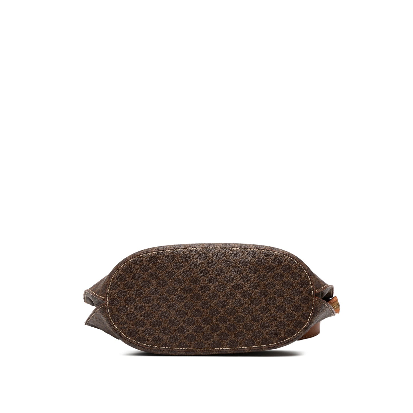 Celine Macadam Coated Canvas Shoulder Bag