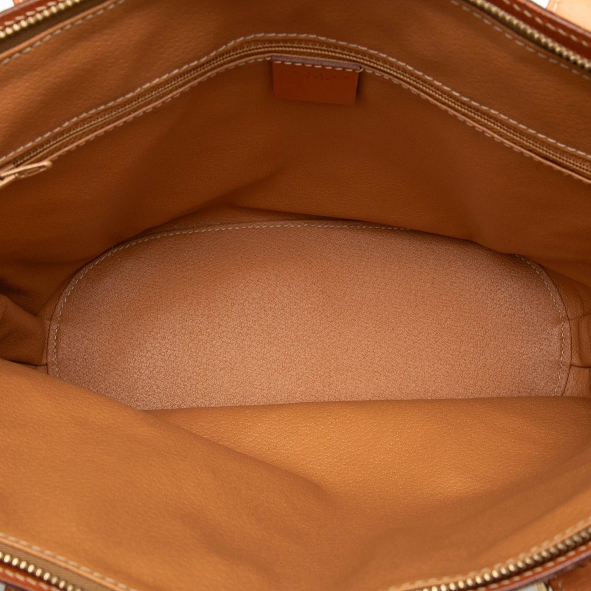 Celine Macadam Coated Canvas Shoulder Bag