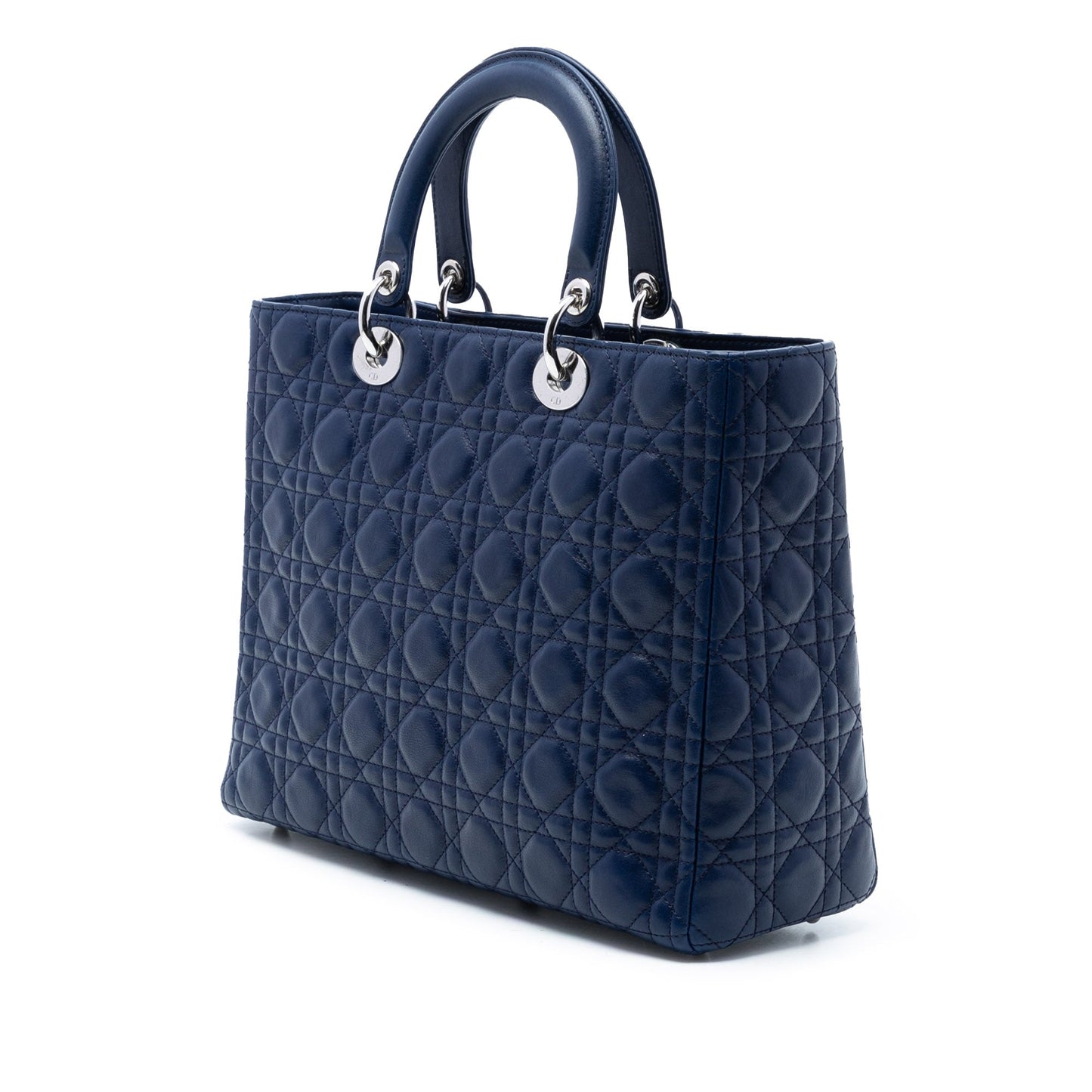 Dior Large Lambskin Cannage Lady Dior