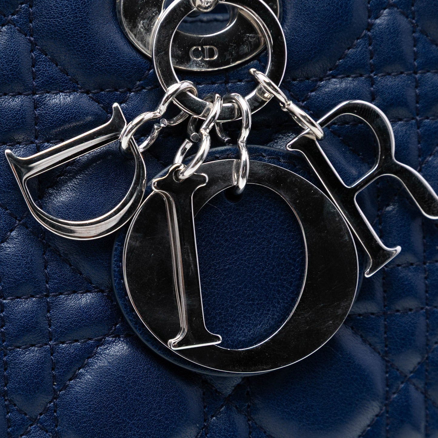 Dior Large Lambskin Cannage Lady Dior