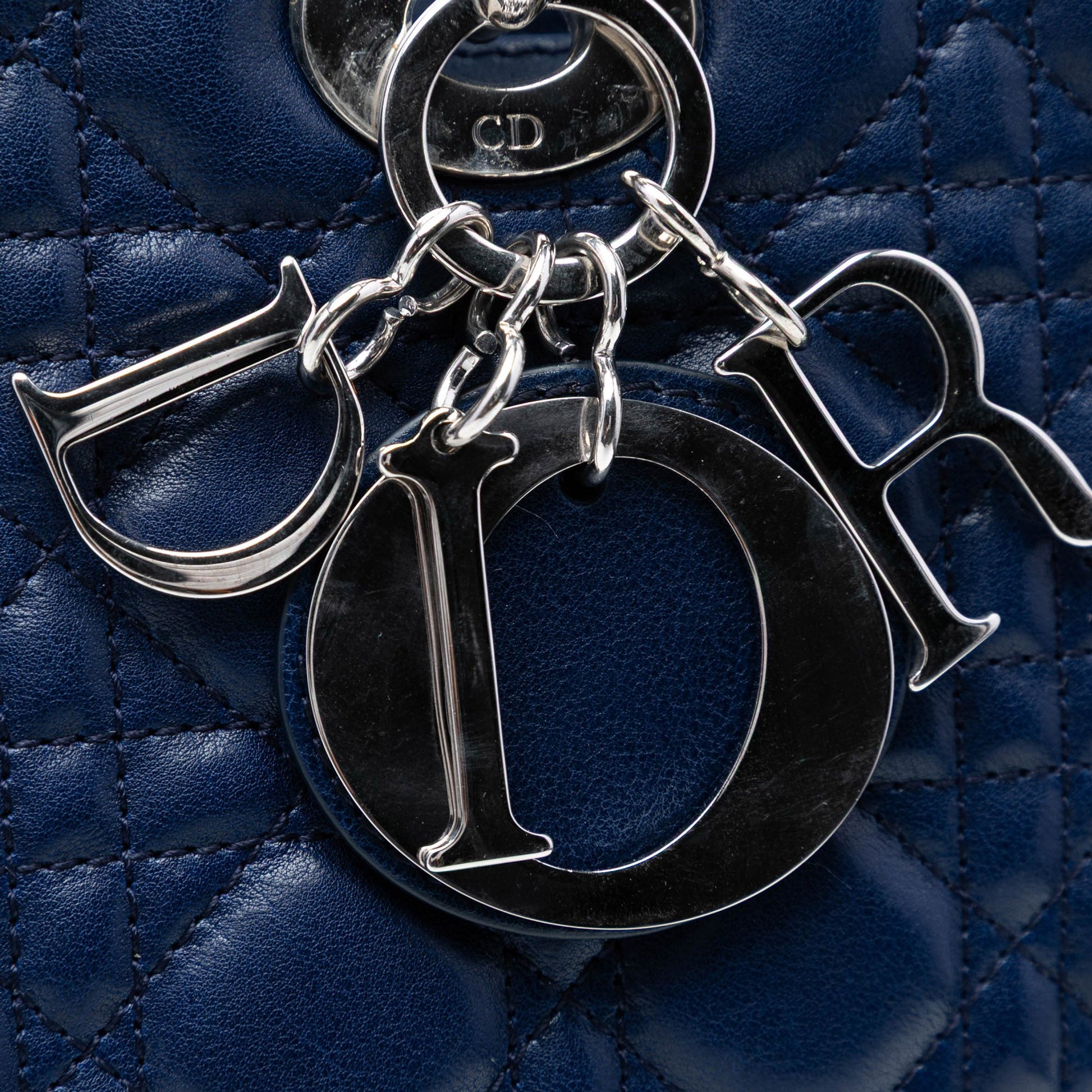 Dior Large Lambskin Cannage Lady Dior