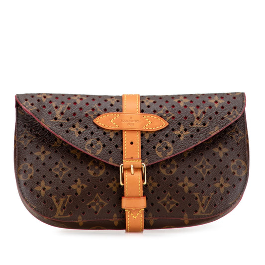 Louis Vuitton Monogram Flore Saumur Clutch