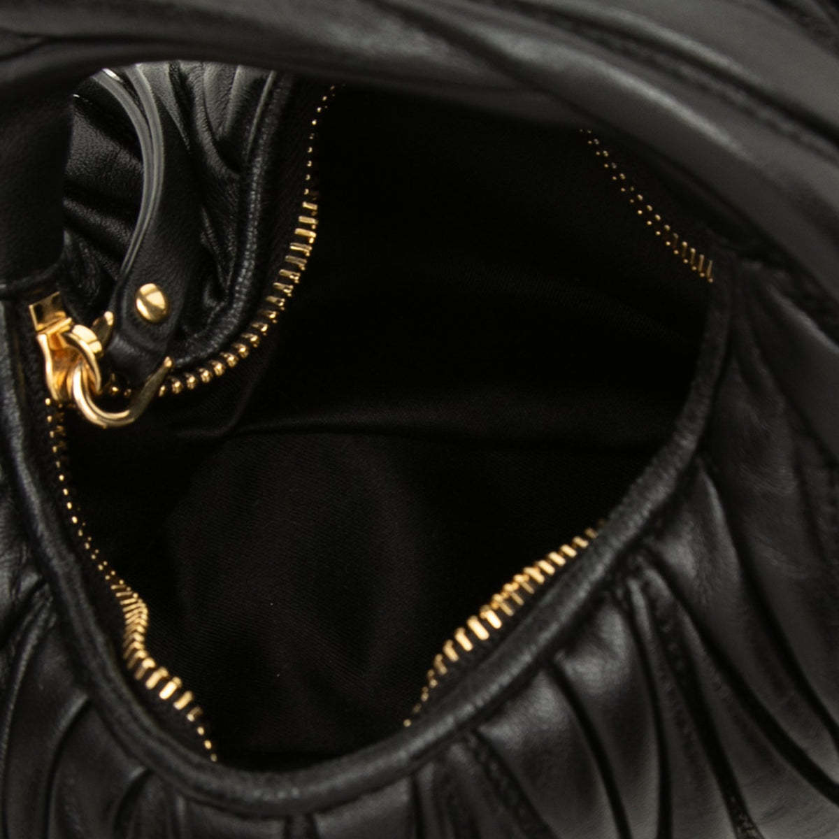 Miu Miu Mini Matelasse Nappa Wander Bag