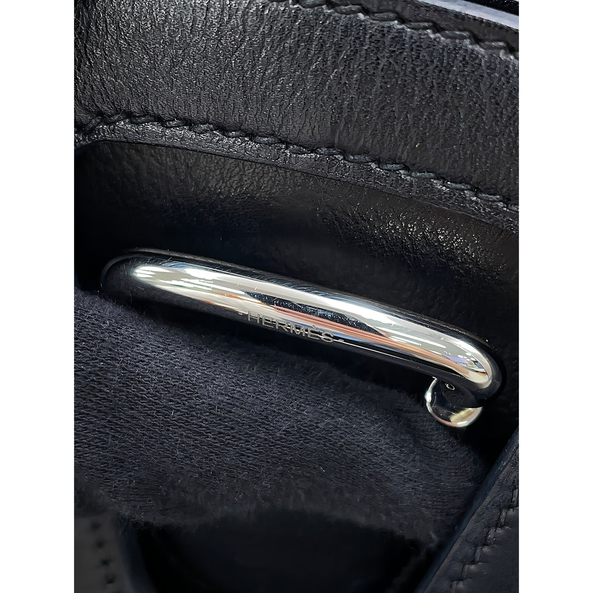 Hermès Evergrain Messenger Attelage — Black