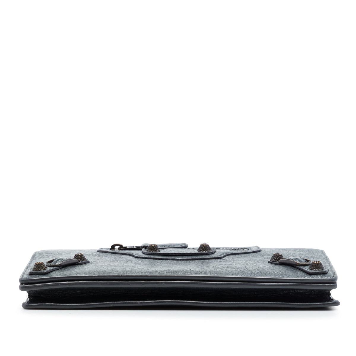 Balenciaga Lambskin Motocross Giant 12 Wallet on Chain
