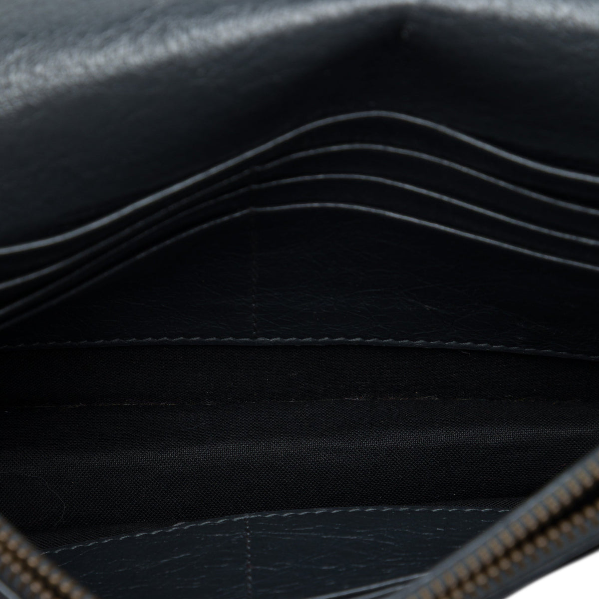 Balenciaga Lambskin Motocross Giant 12 Wallet on Chain