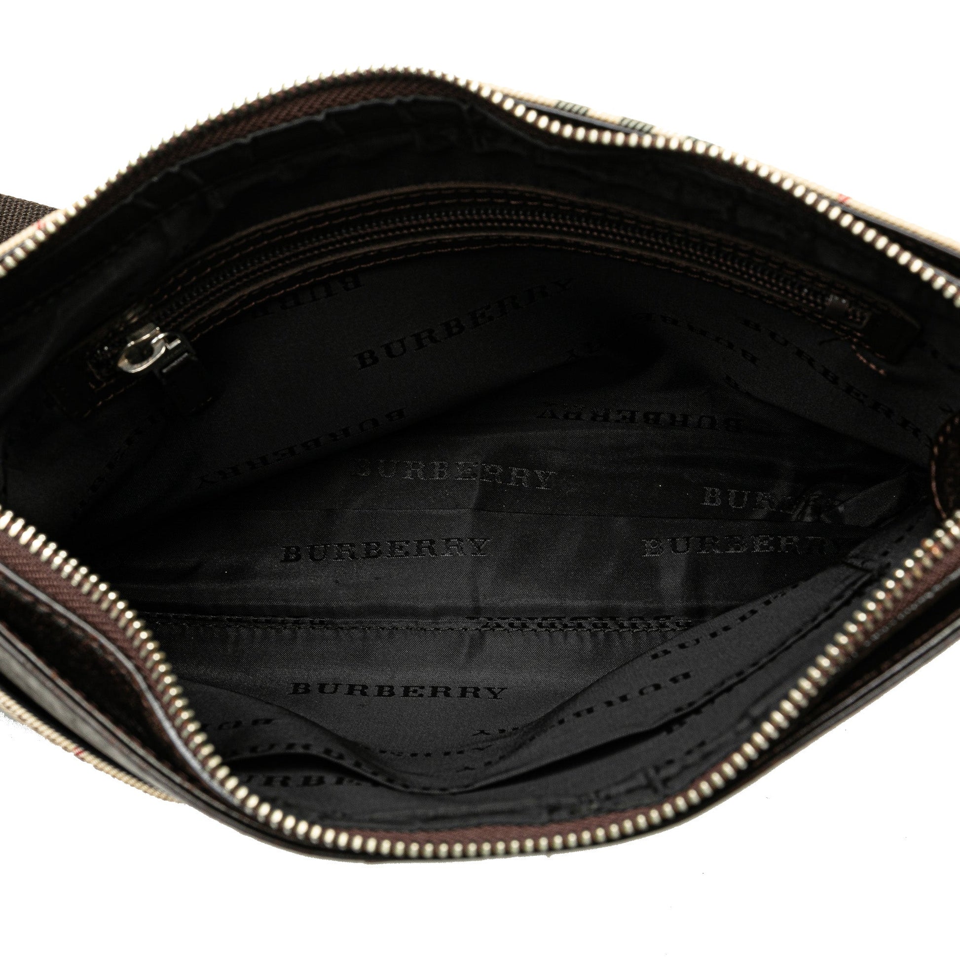 Burberry House Check Canvas Crossbody