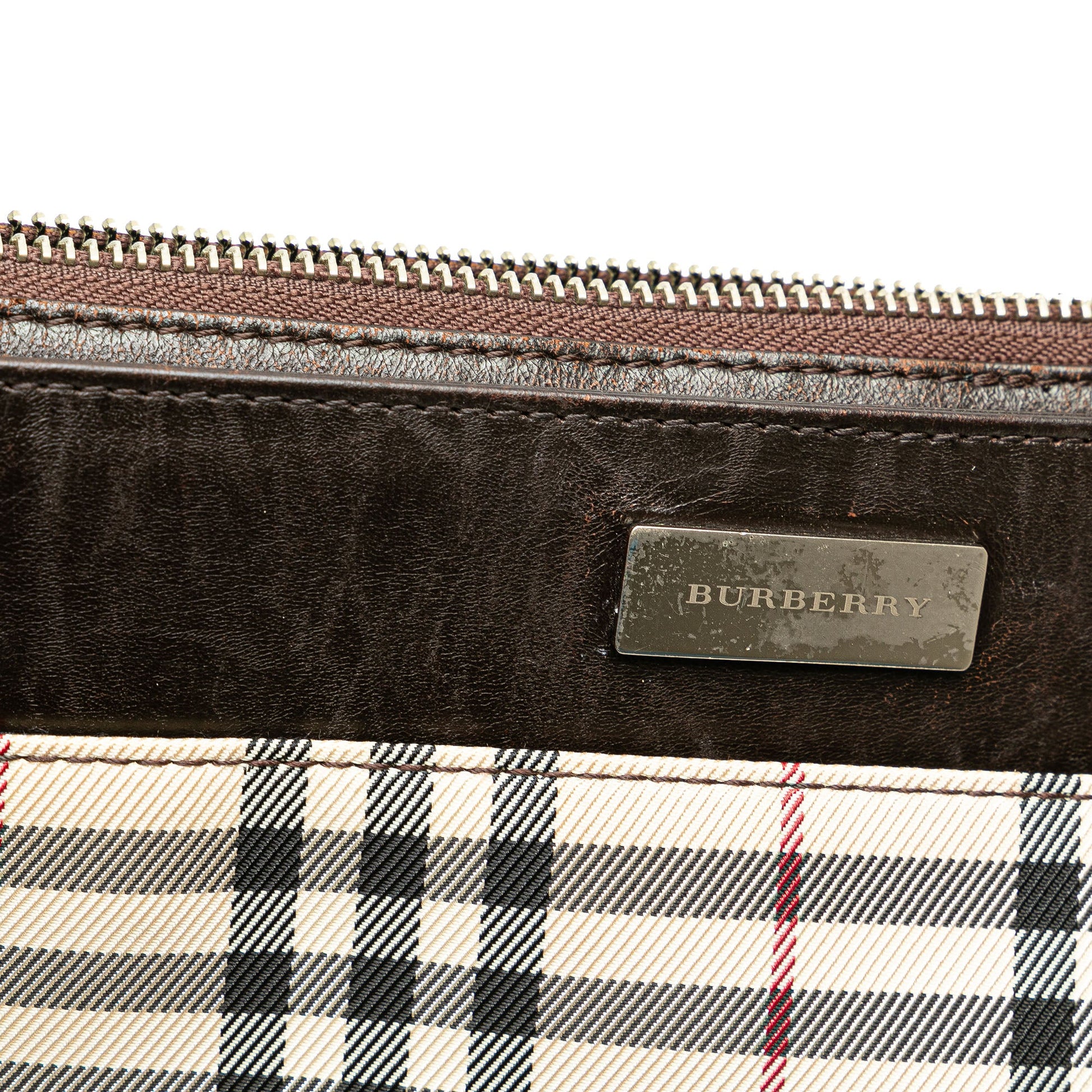Burberry House Check Canvas Crossbody