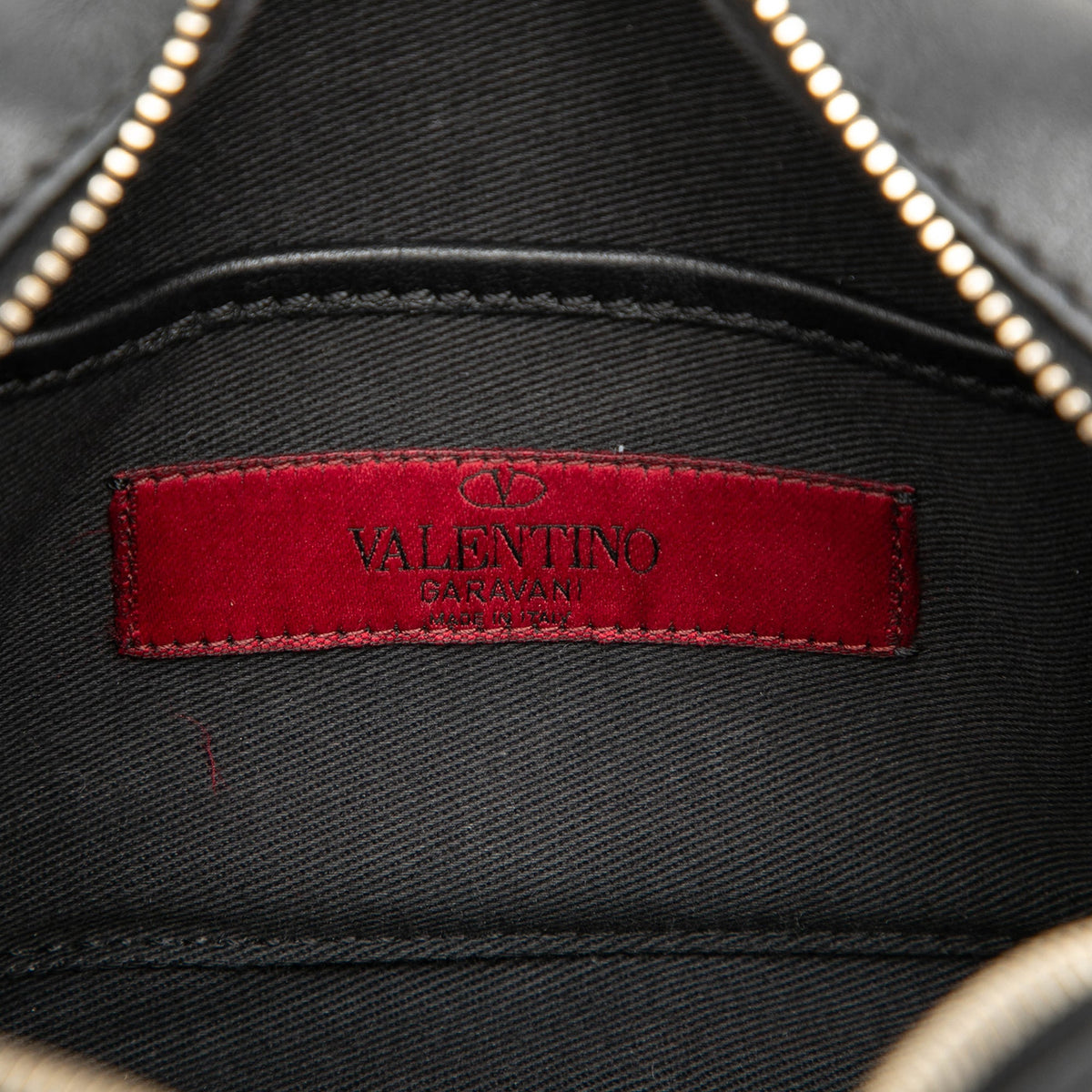 Valentino Leather Rockstud Camera Bag
