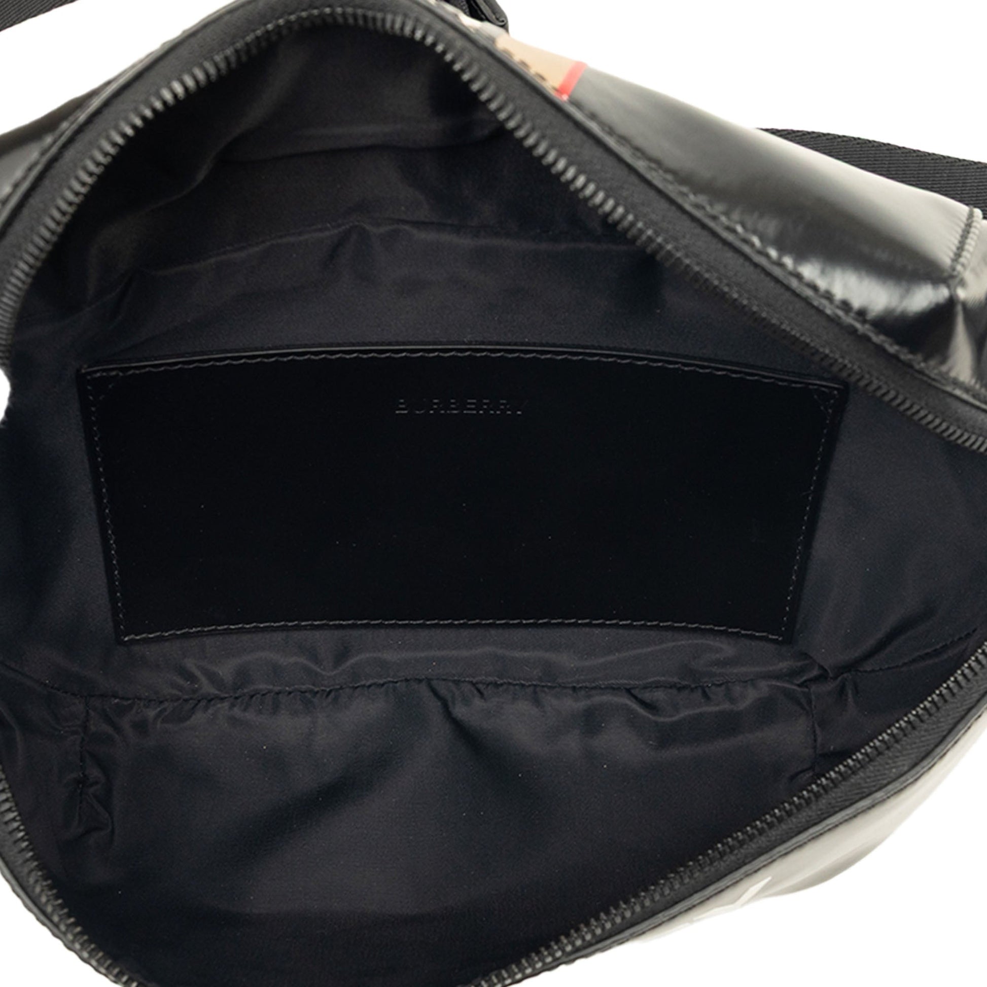 Burberry Coated Canvas Icon Stripe Sonny Belt Bag