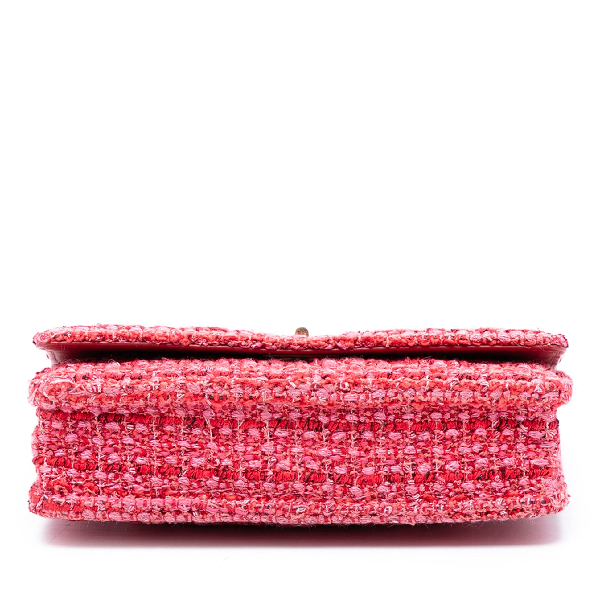 Chanel Quilted Tweed Reissue 2.55 Wallet On Chain
