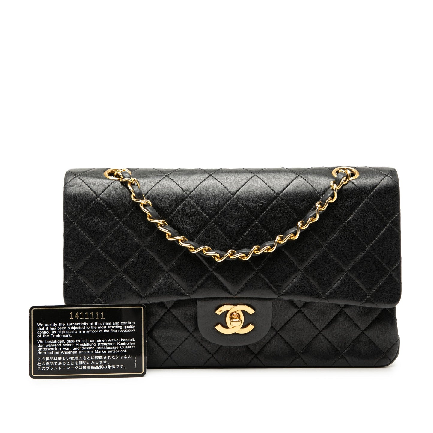 Chanel Medium Classic Lambskin Double Flap